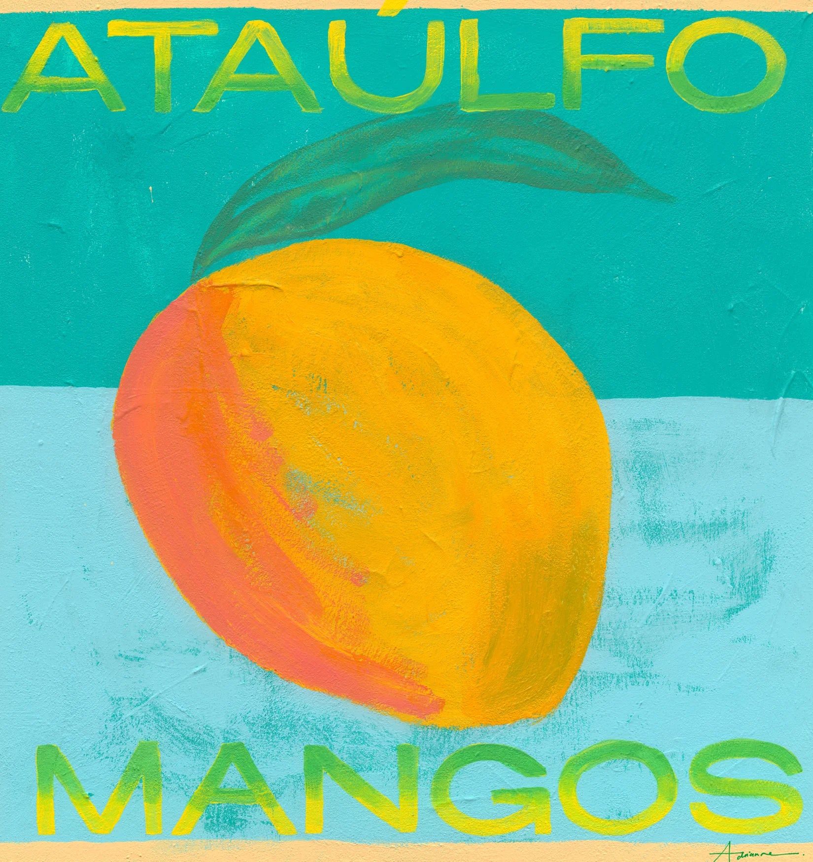 The Ataúlfo Mangos Limited Edition Print