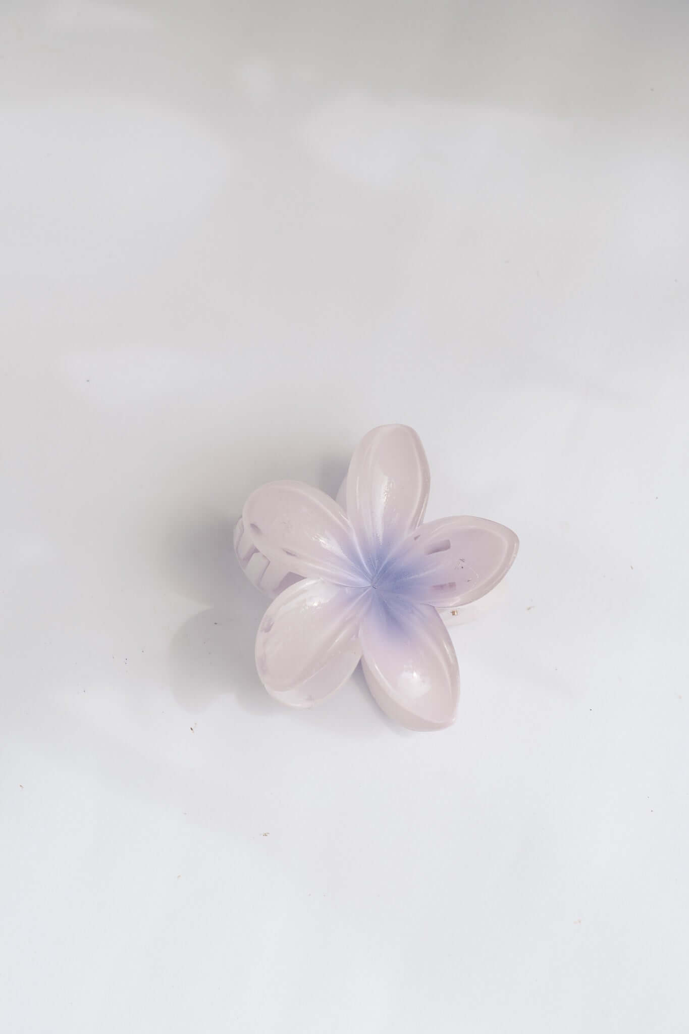 FRANGIPANI HAIR CLIPS - PURPLE