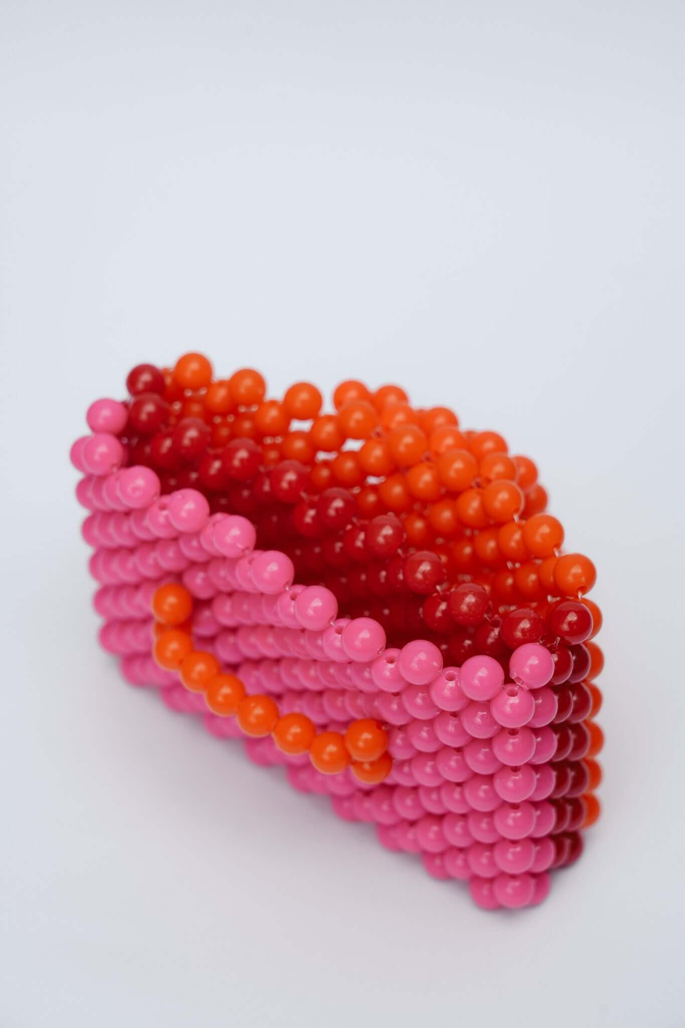 BEADED CARD PURSE - MULTI PINK by HIBISCUS THE LABEL - Shop at Black Salt Co