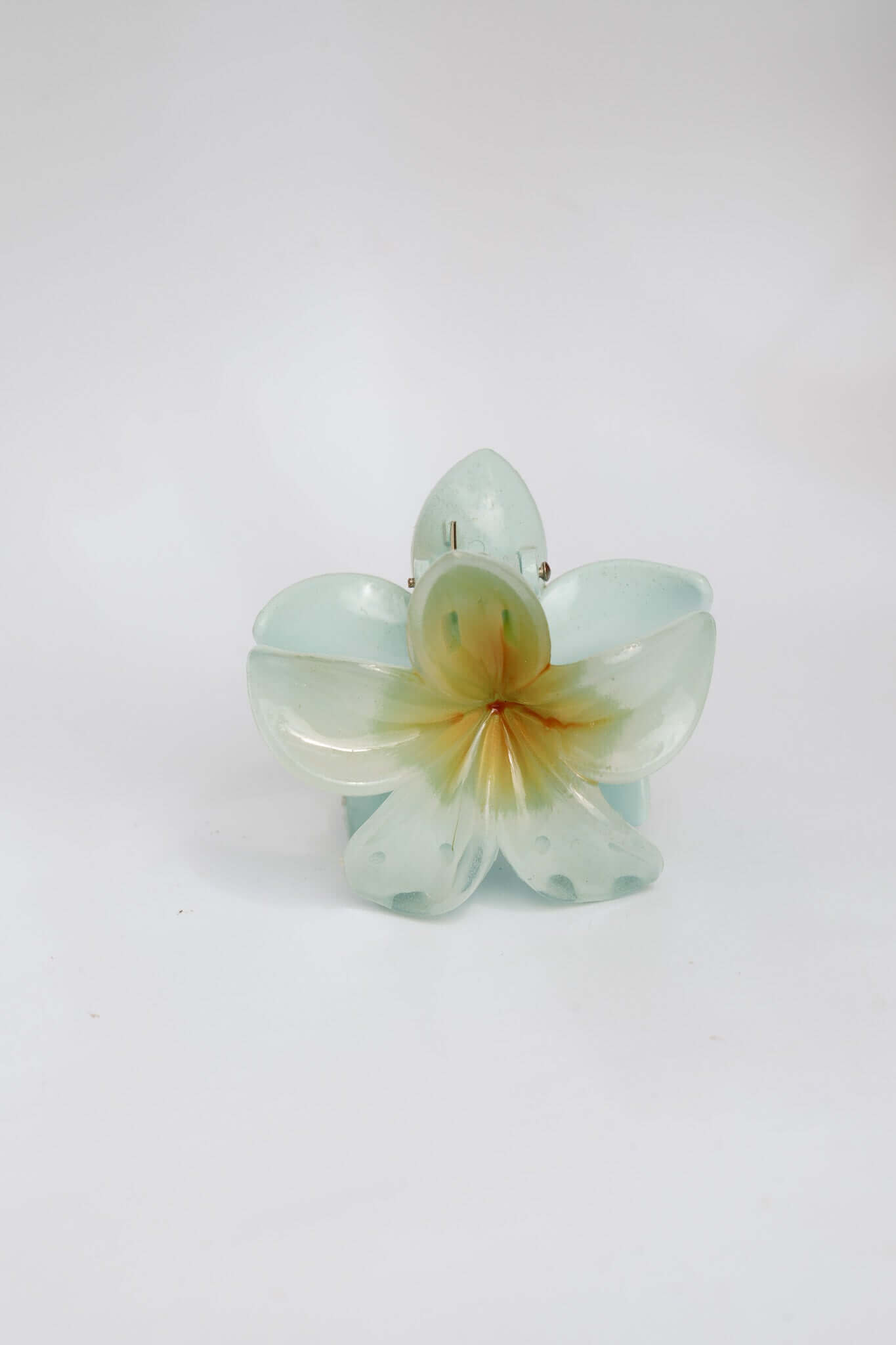 FRANGIPANI HAIR CLIPS - BLUE by HIBISCUS THE LABEL - Shop at Black Salt Co