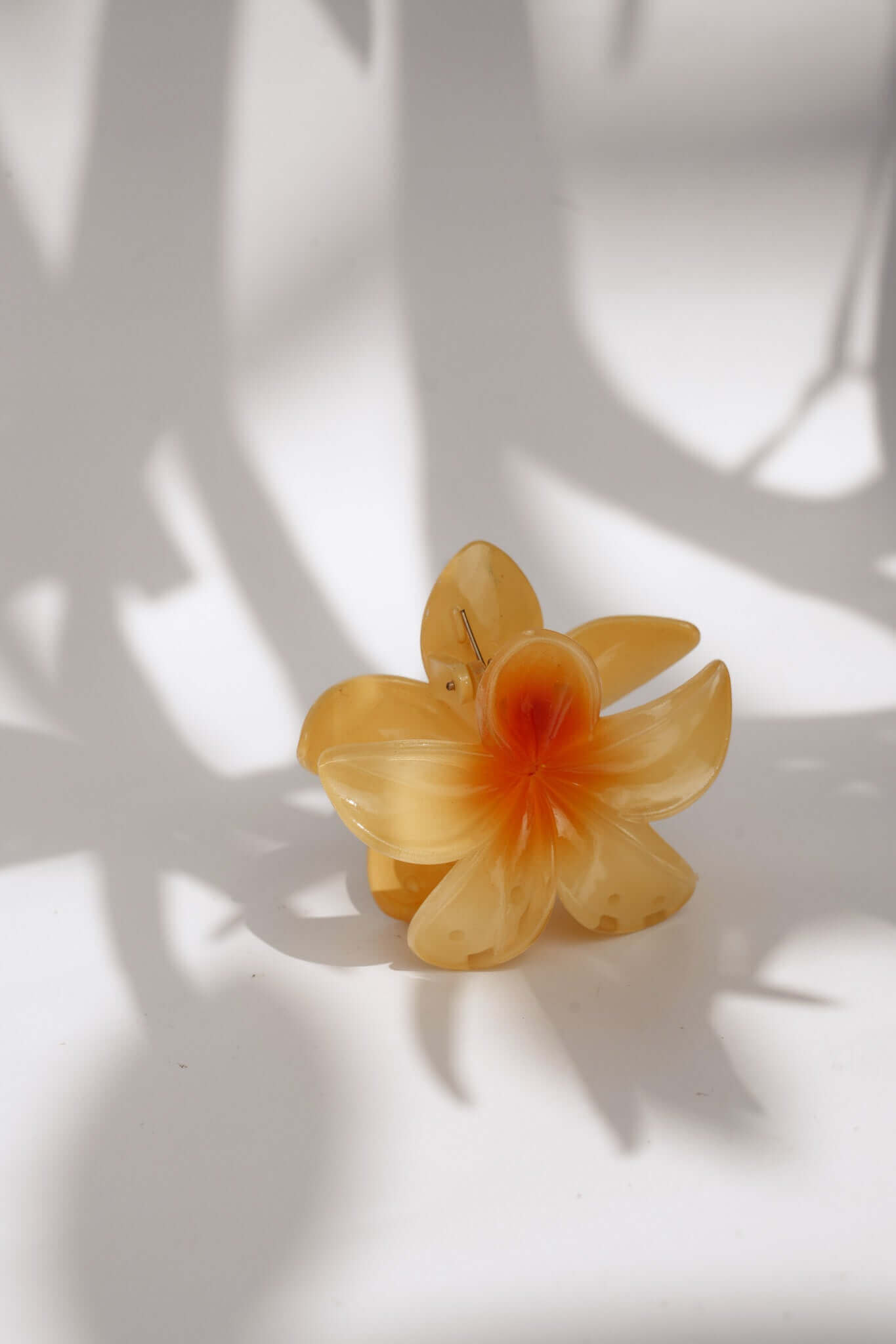 FRANGIPANI HAIR CLIPS - YELLOW by HIBISCUS THE LABEL - Shop at Black Salt Co