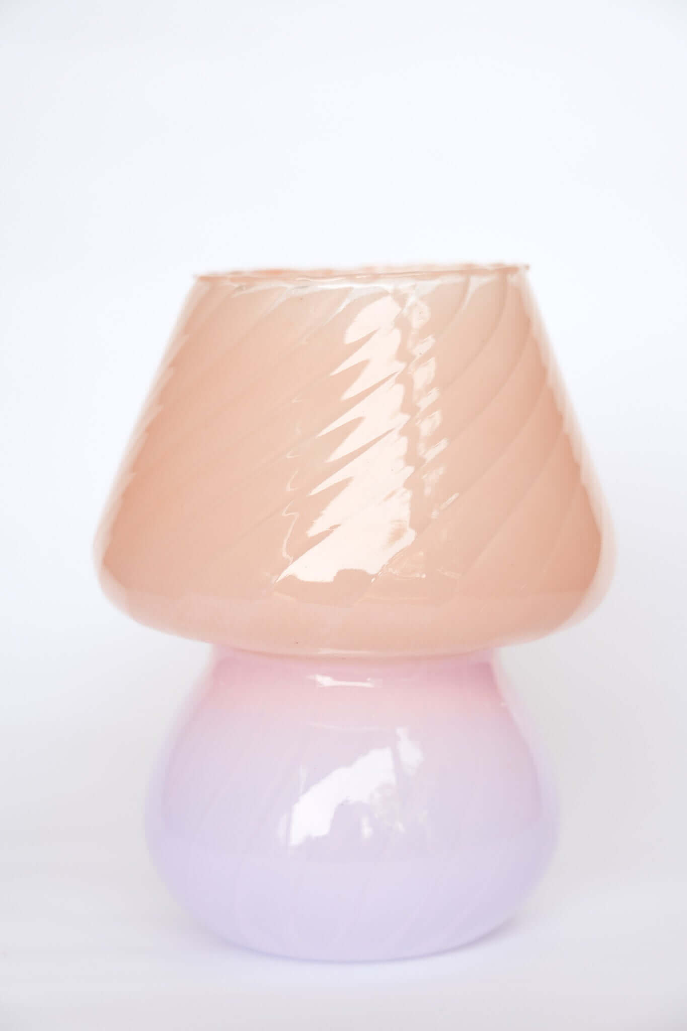 MUSHROOM VASE / CANDLE HOLDER Color: PINK/PURPLE by HIBISCUS THE LABEL Designer Homewares Furniture Australia