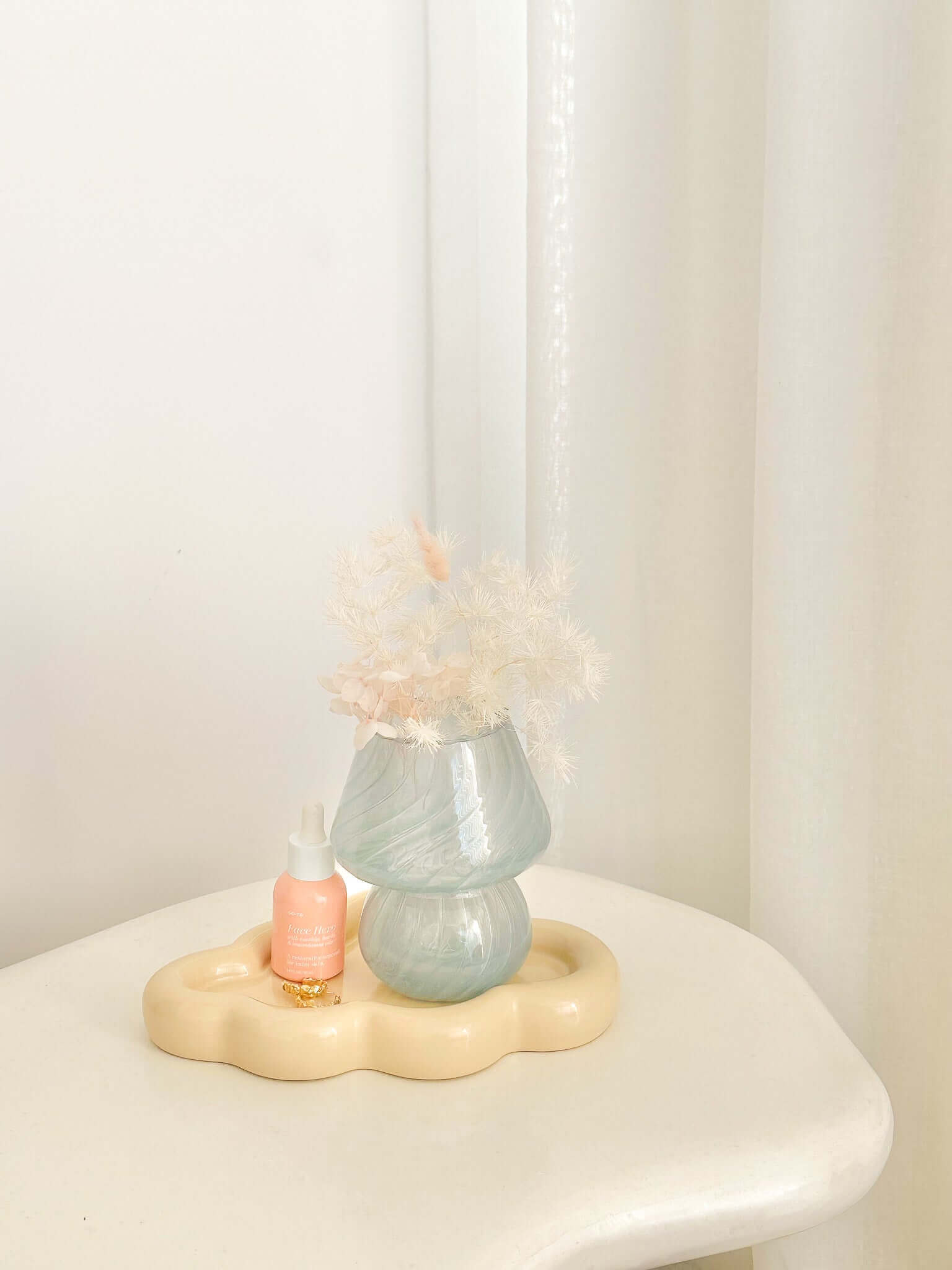 MUSHROOM VASE / CANDLE HOLDER Color: PINK/PURPLE by HIBISCUS THE LABEL Designer Homewares Furniture Australia