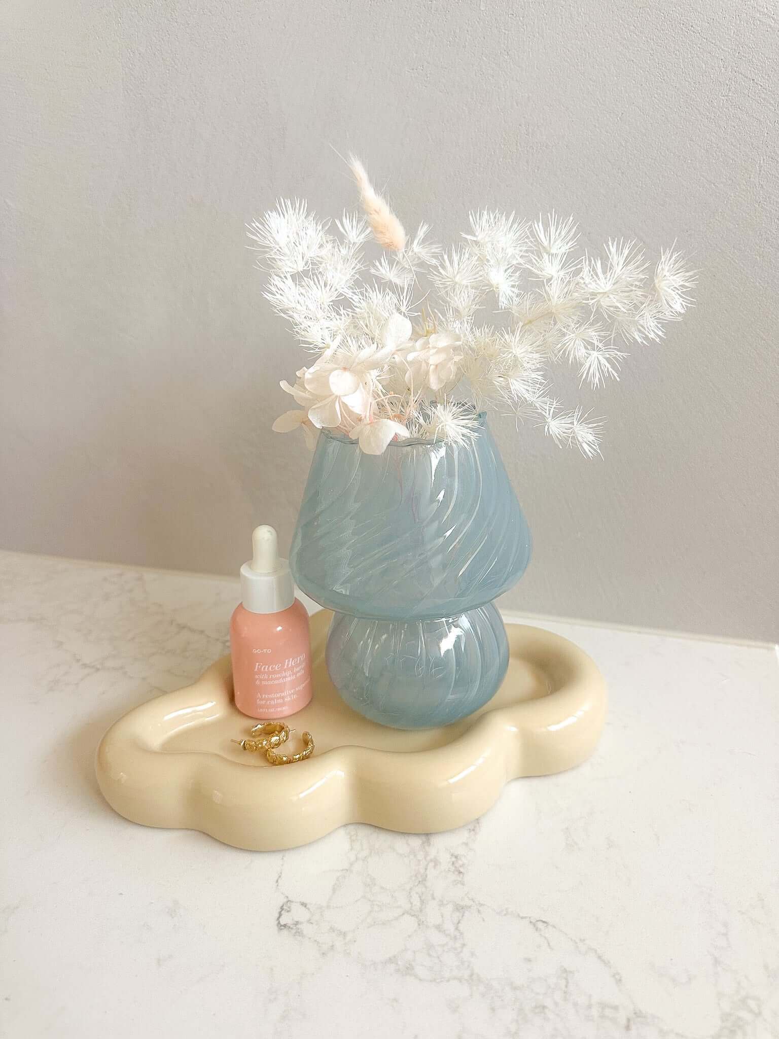 MUSHROOM VASE / CANDLE HOLDER Color: PINK/PURPLE by HIBISCUS THE LABEL Designer Homewares Furniture Australia