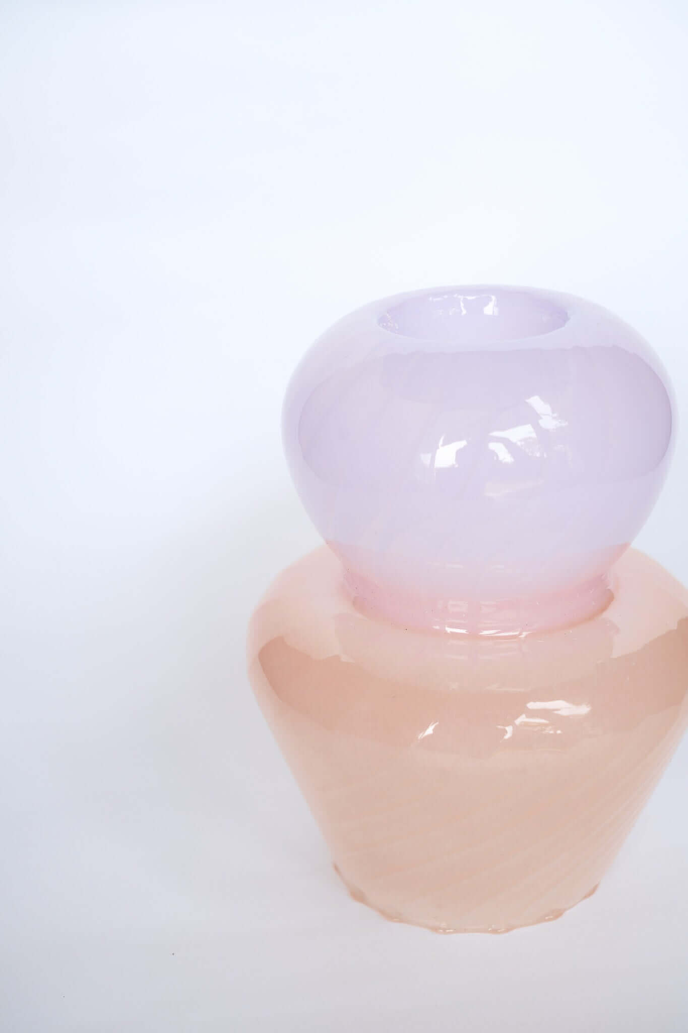 MUSHROOM VASE / CANDLE HOLDER Color: PINK/PURPLE by HIBISCUS THE LABEL Designer Homewares Furniture Australia