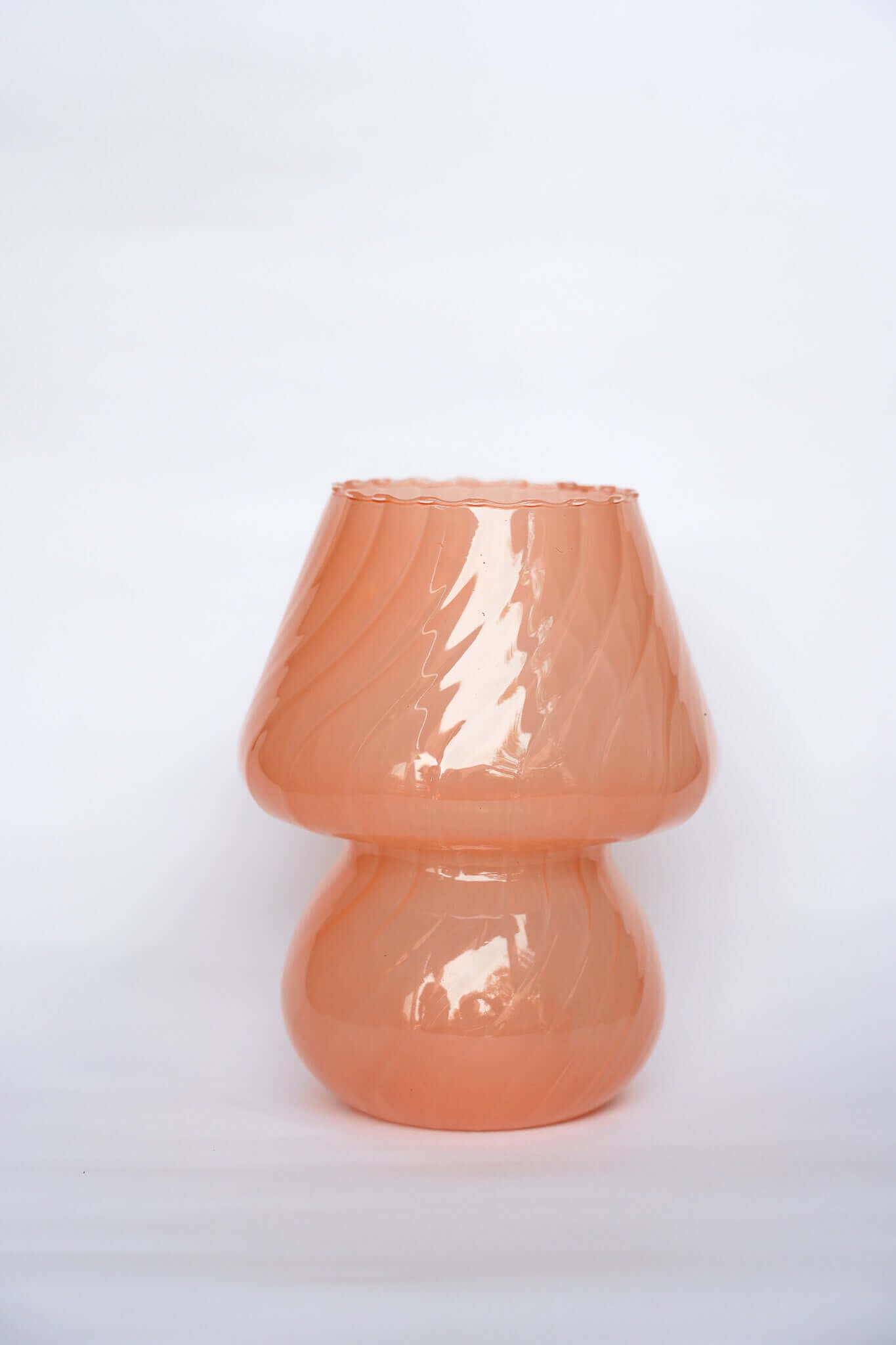 MUSHROOM VASE / CANDLE HOLDER Color: PINK by HIBISCUS THE LABEL Designer Homewares Furniture Australia