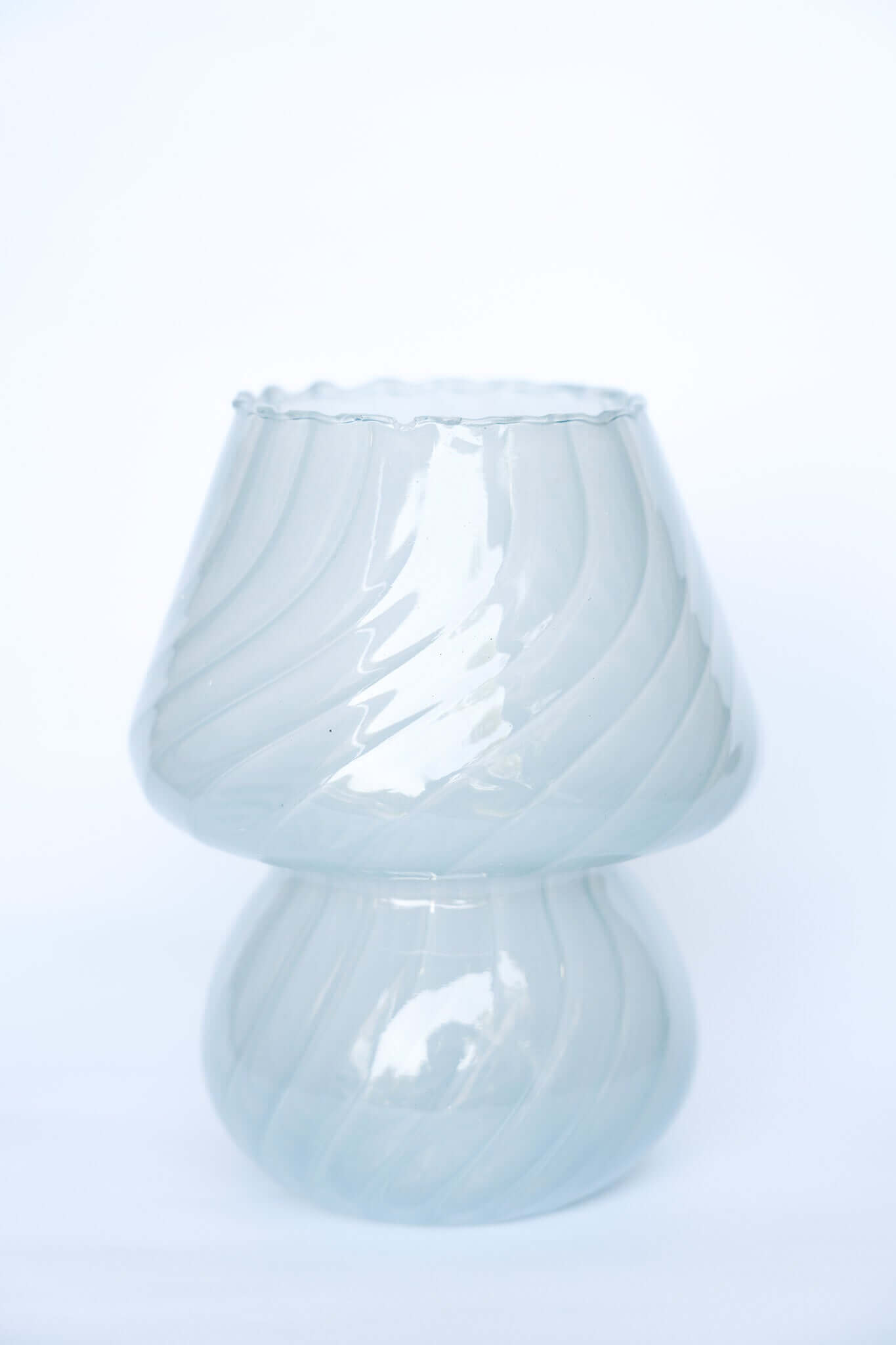 MUSHROOM VASE / CANDLE HOLDER Color: BLUE by HIBISCUS THE LABEL Designer Homewares Furniture Australia