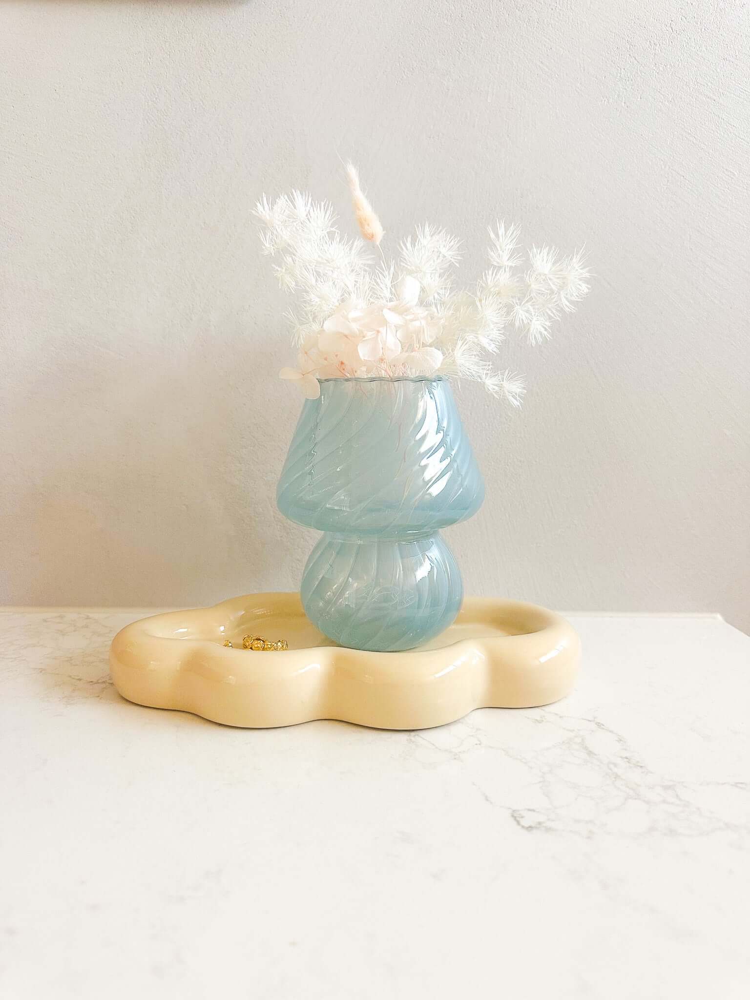 MUSHROOM VASE / CANDLE HOLDER Color: PINK/PURPLE by HIBISCUS THE LABEL Designer Homewares Furniture Australia