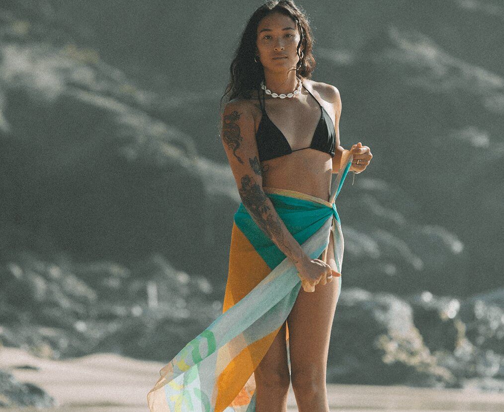 The Ataúlfo Mangos Large Sarong by ATLAS THE COLLECTIVE - Shop at Black Salt Co