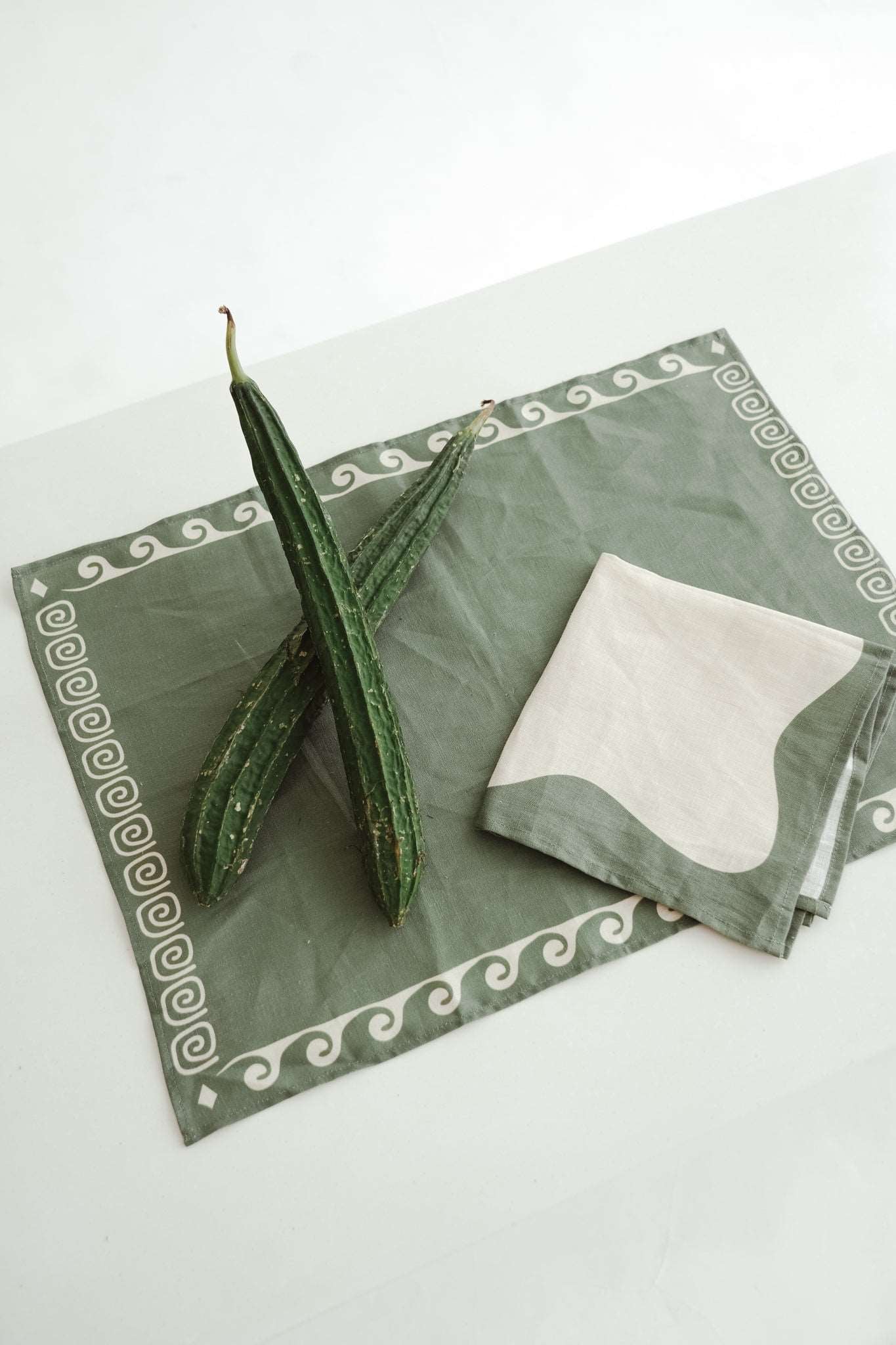 THE BINGIN NAPKINS (set of 4) by HIBISCUS THE LABEL Designer Homewares Furniture Australia