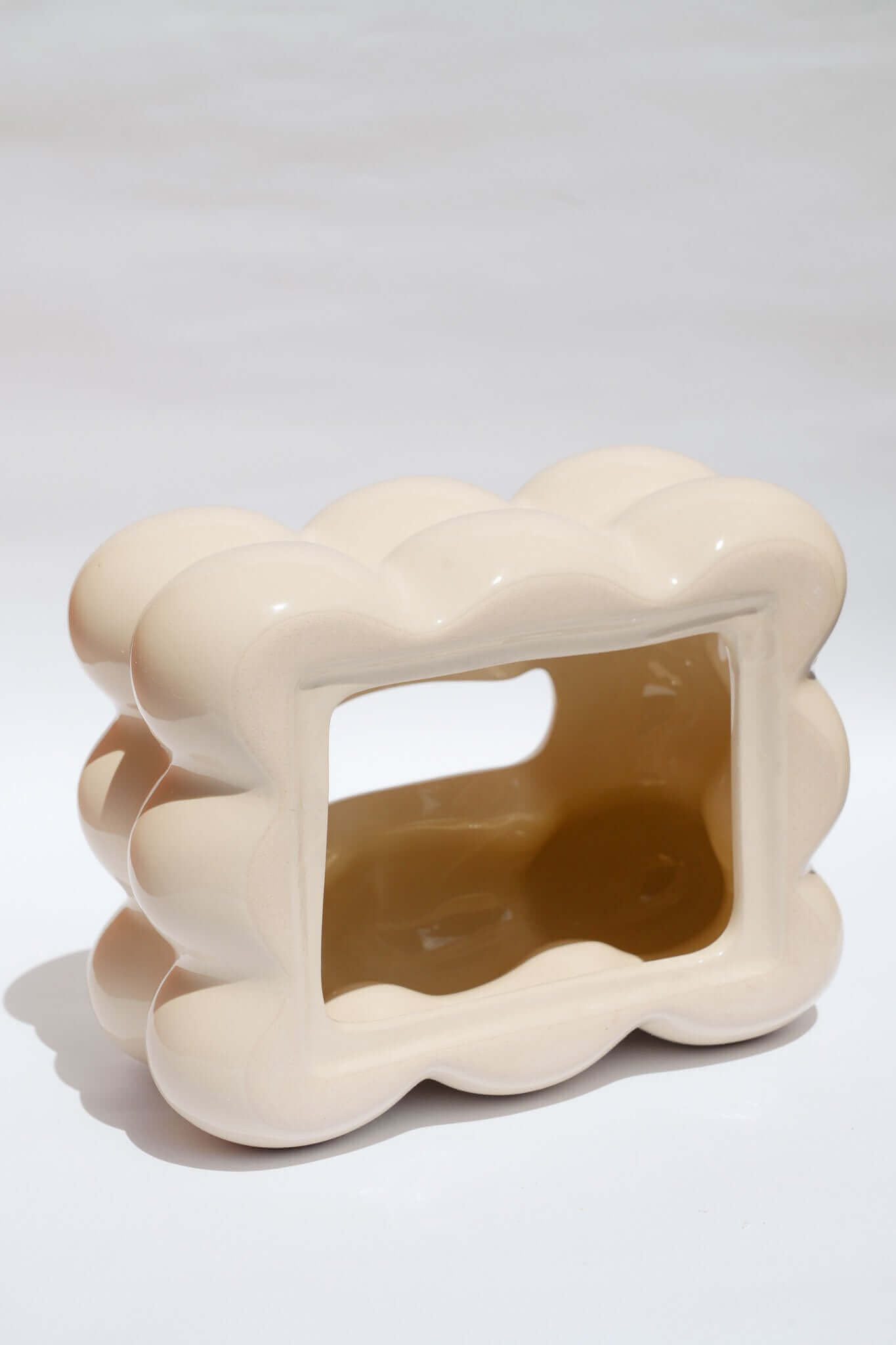 THE BUBBLE TISSUE BOX Color: Milky White by HIBISCUS THE LABEL Designer Homewares Furniture Australia