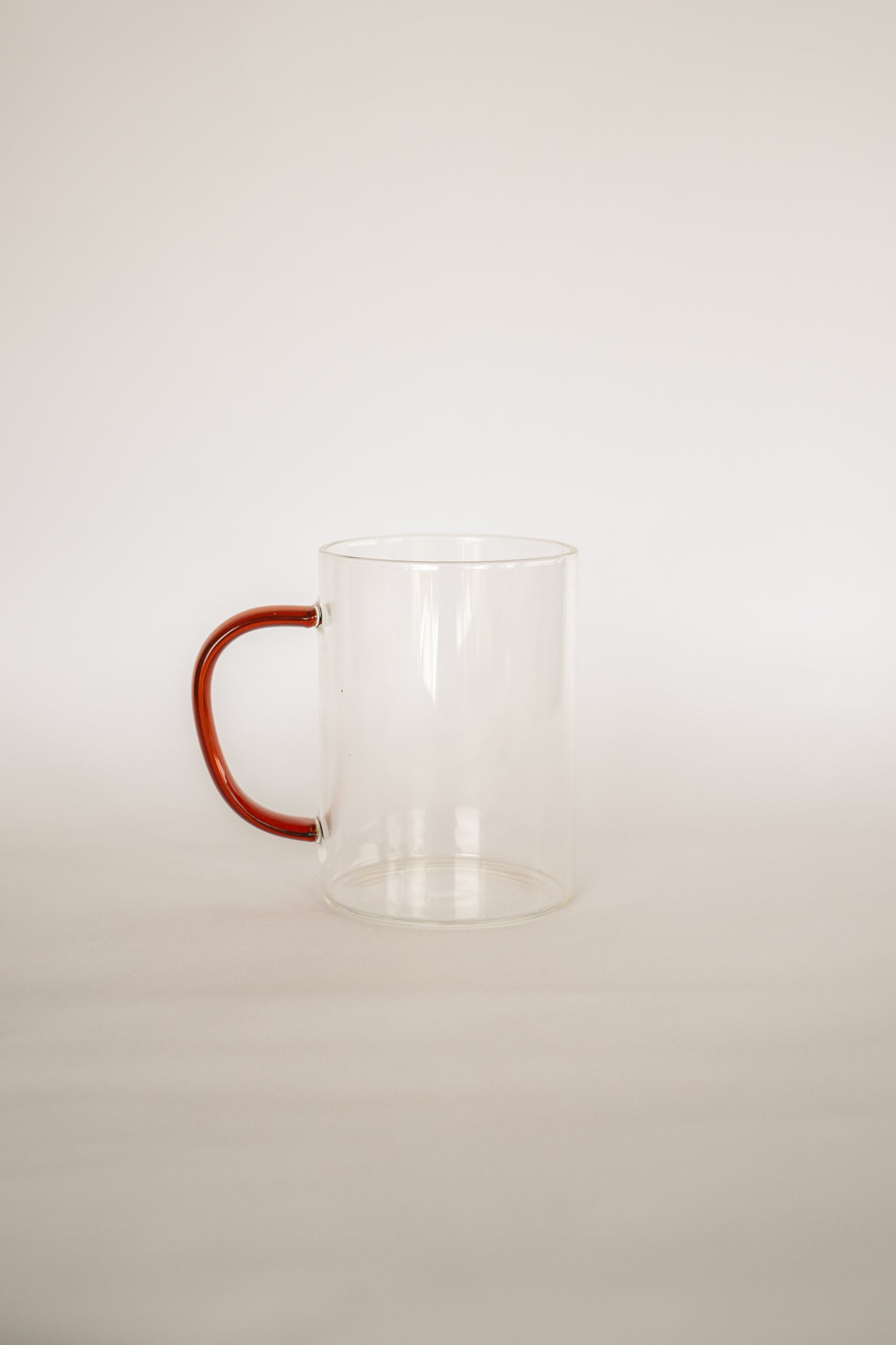 THE DAWN GLASS MUG Color: Mocha by HIBISCUS THE LABEL Designer Homewares Furniture Australia