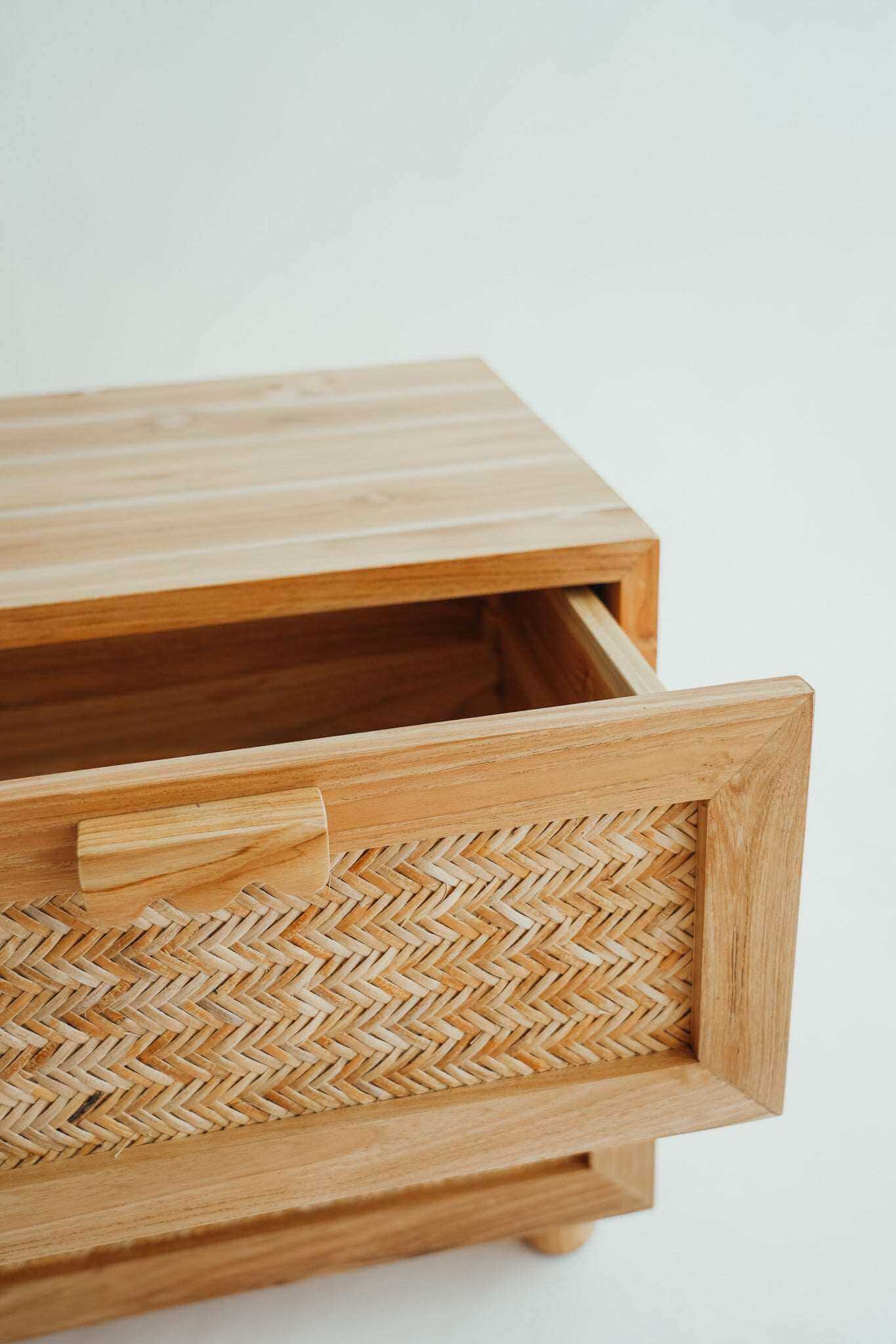 THE DESA SIDE TABLE DRAWERS by Black Salt Co Designer Homewares Furniture Australia