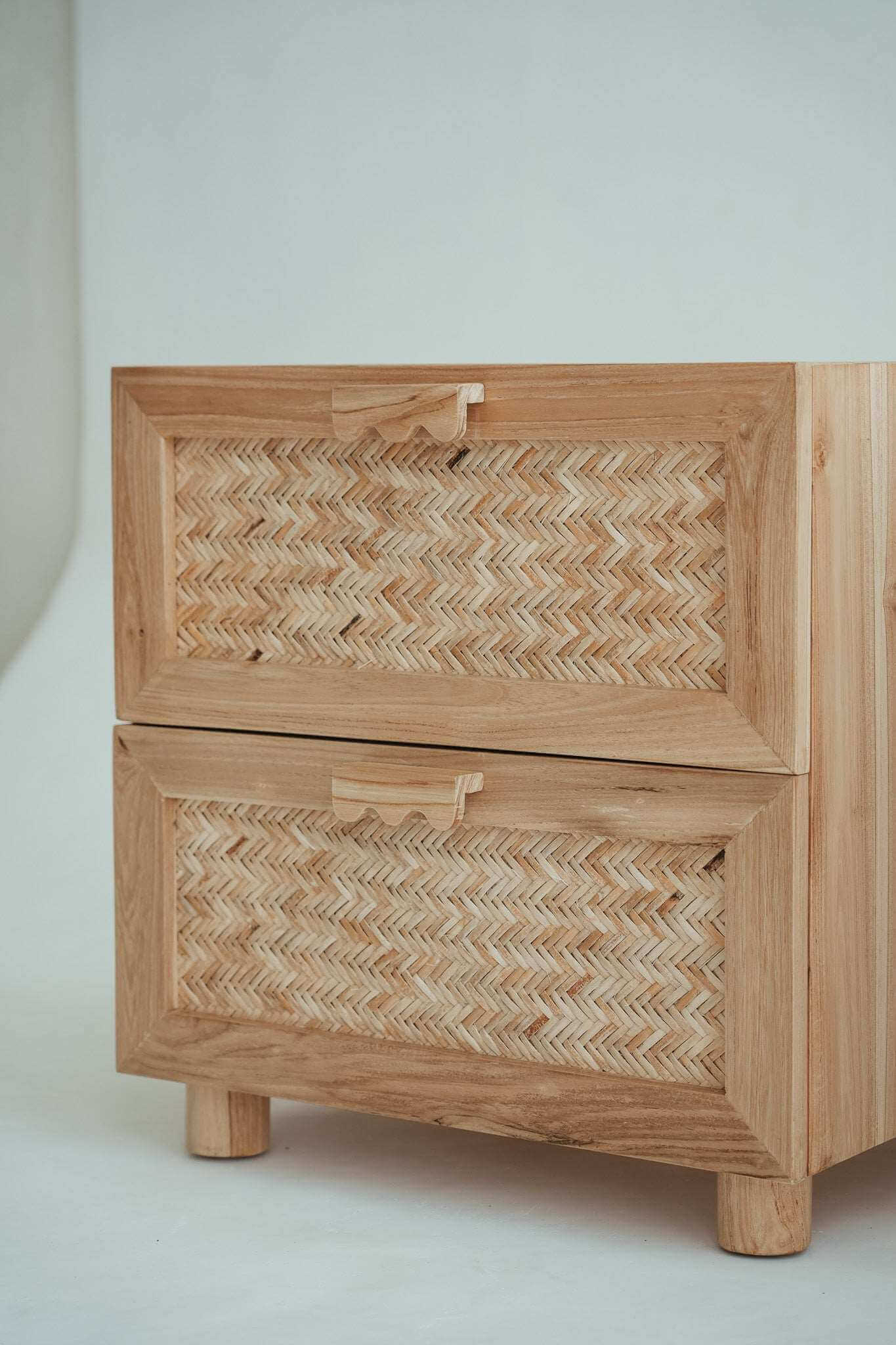 THE DESA SIDE TABLE DRAWERS by Black Salt Co Designer Homewares Furniture Australia