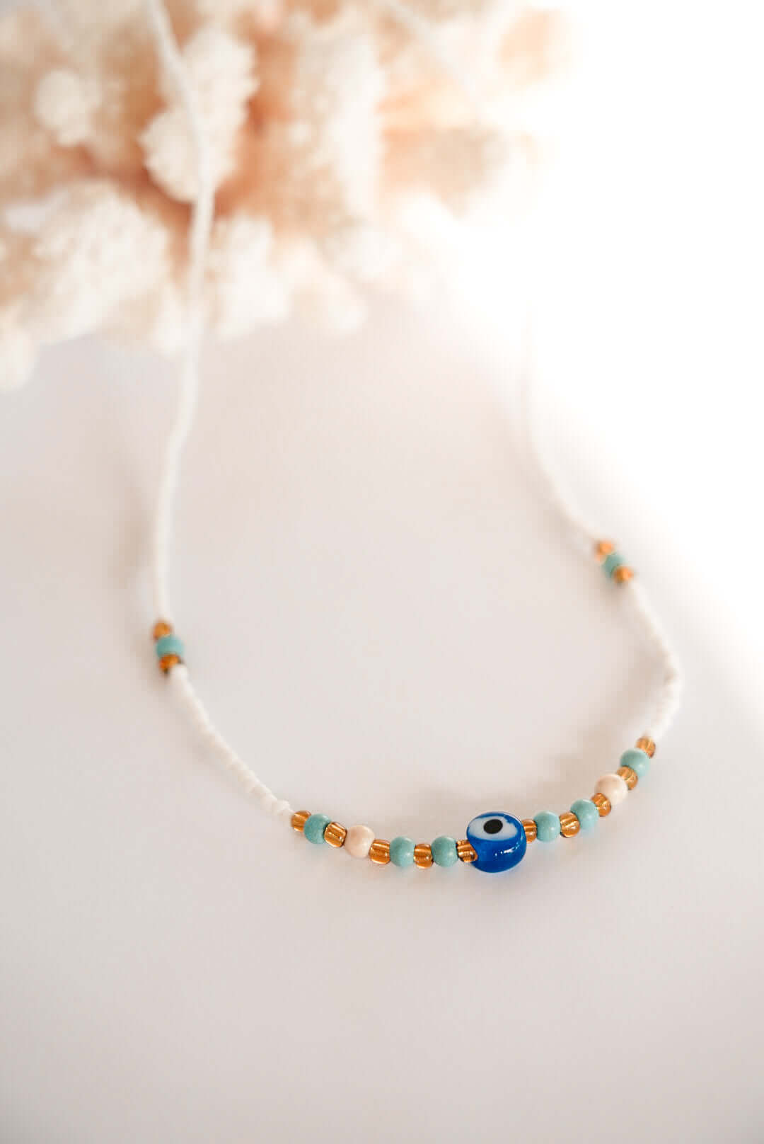 THE EYE BEADED NECKLACE by HIBISCUS THE LABEL - Shop at Black Salt Co