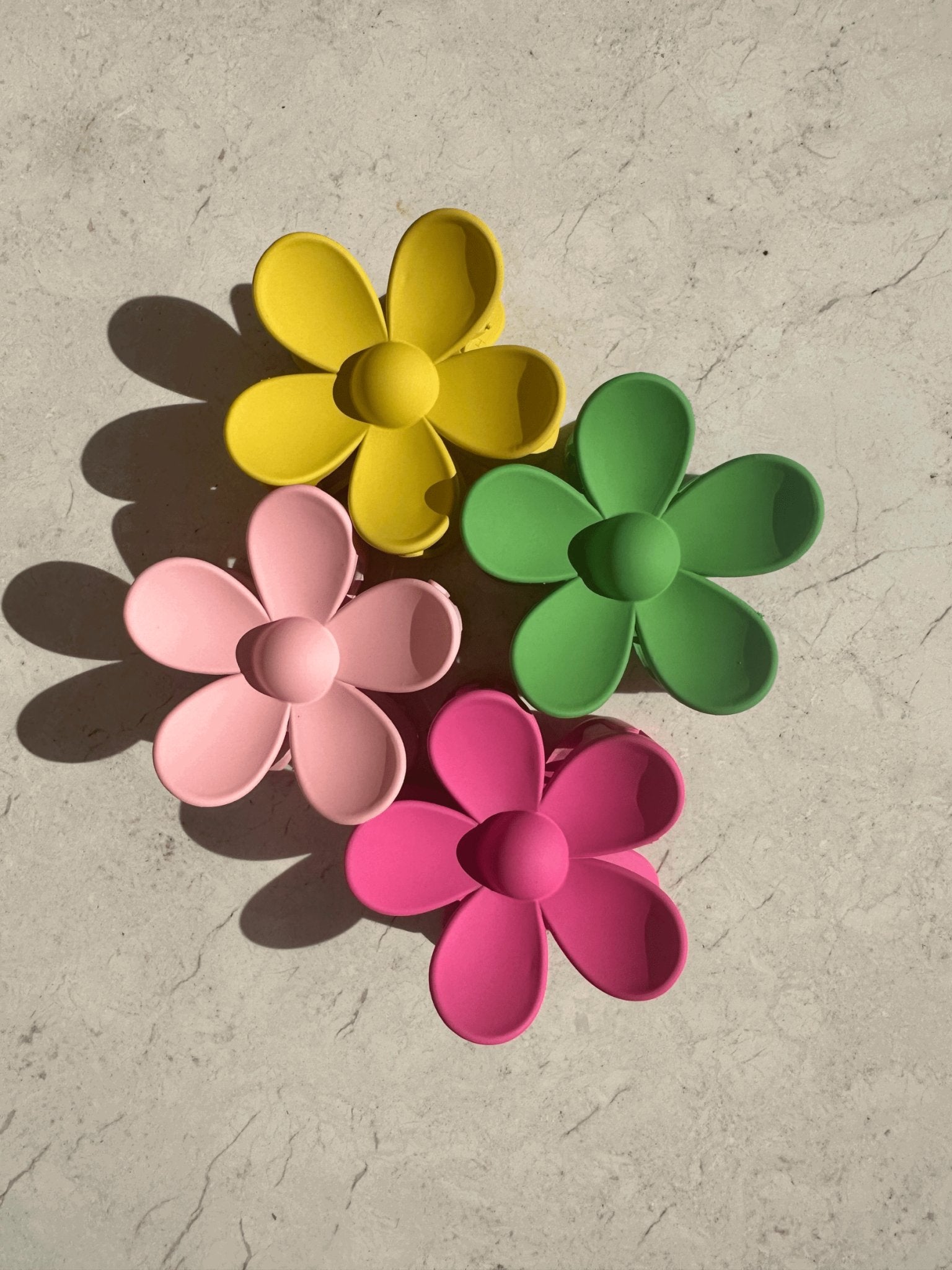 THE FLOWER POWER HAIR CLIP BLUSH Color: BLUSH by HIBISCUS THE LABEL Designer Homewares Furniture Australia