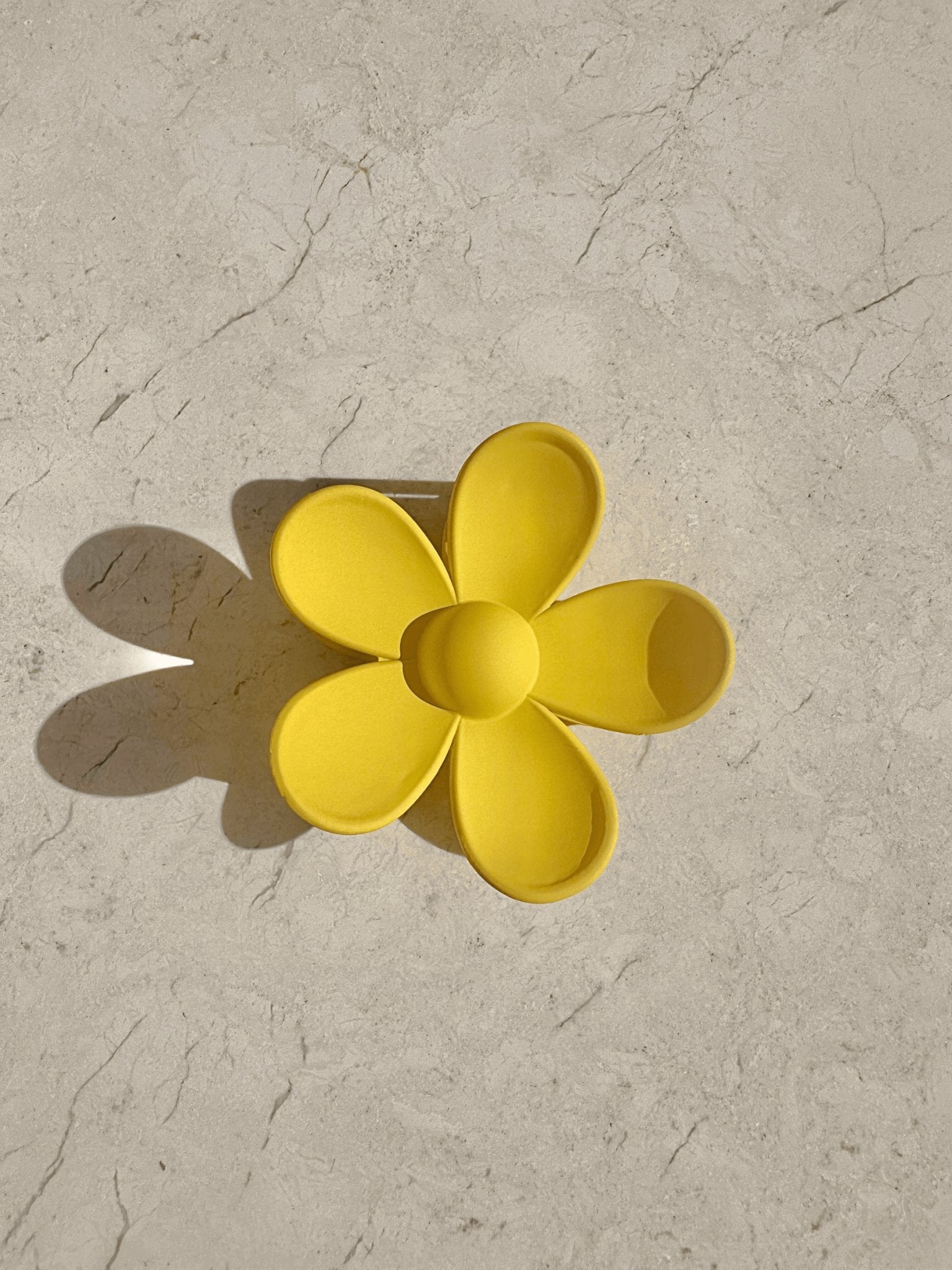 THE FLOWER POWER HAIR CLIP YELLOW by HIBISCUS THE LABEL - Shop at Black Salt Co