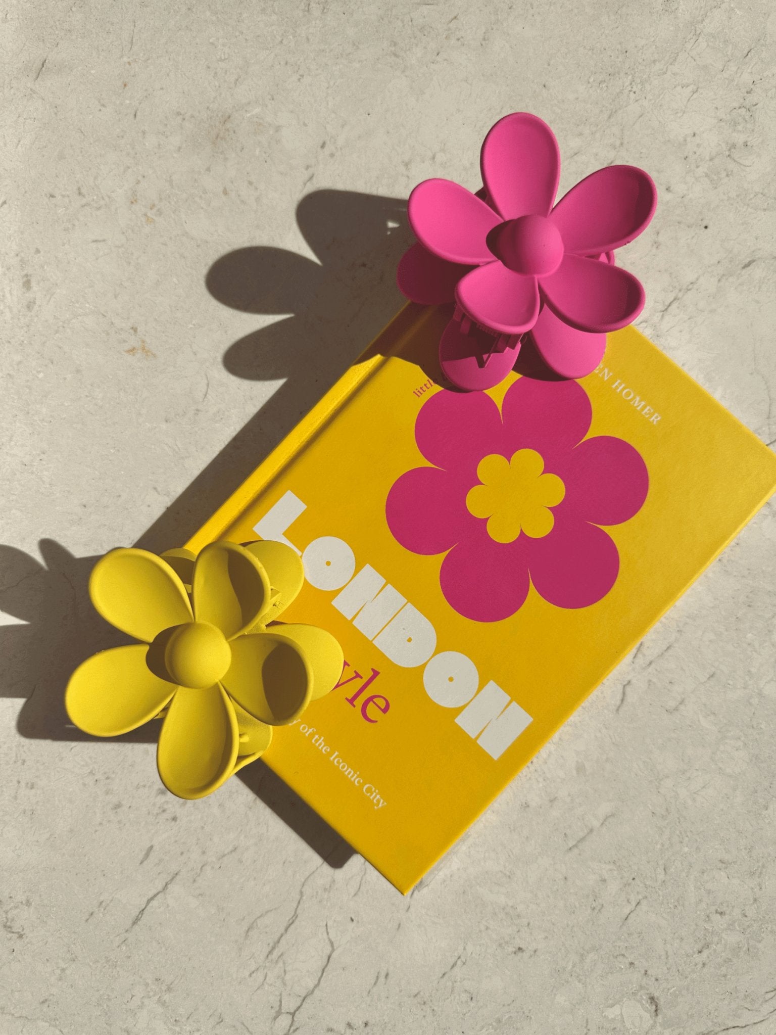 THE FLOWER POWER HAIR CLIP YELLOW by HIBISCUS THE LABEL - Shop at Black Salt Co