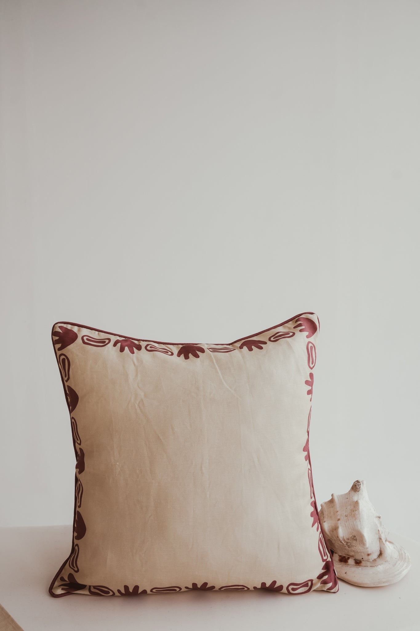 THE LOMBOK CUSHION Option: Cover Only by HIBISCUS THE LABEL Designer Homewares Furniture Australia