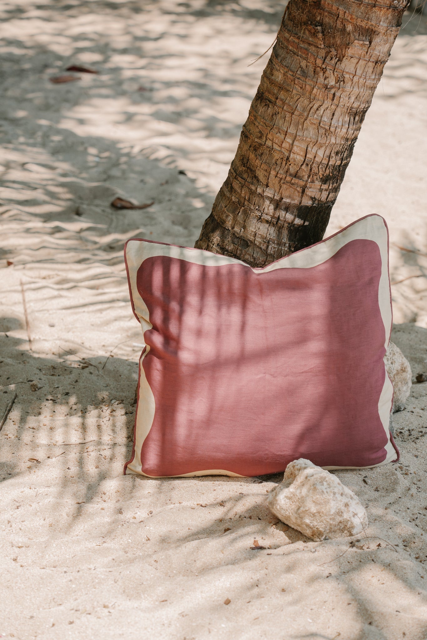 THE LOMBOK CUSHION Option: Cover Only by HIBISCUS THE LABEL Designer Homewares Furniture Australia