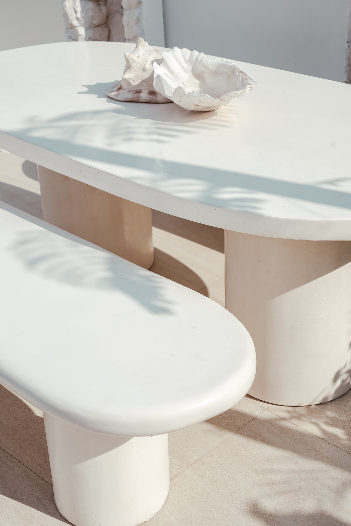 THE MILOS + PAROS TABLE SET by Black Salt Co Designer Homewares Furniture Australia