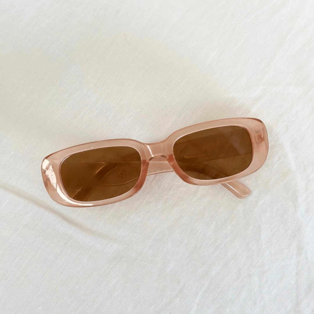 THE MOROCCO SUNGLASSES - APRICOT by HIBISCUS THE LABEL - Shop at Black Salt Co