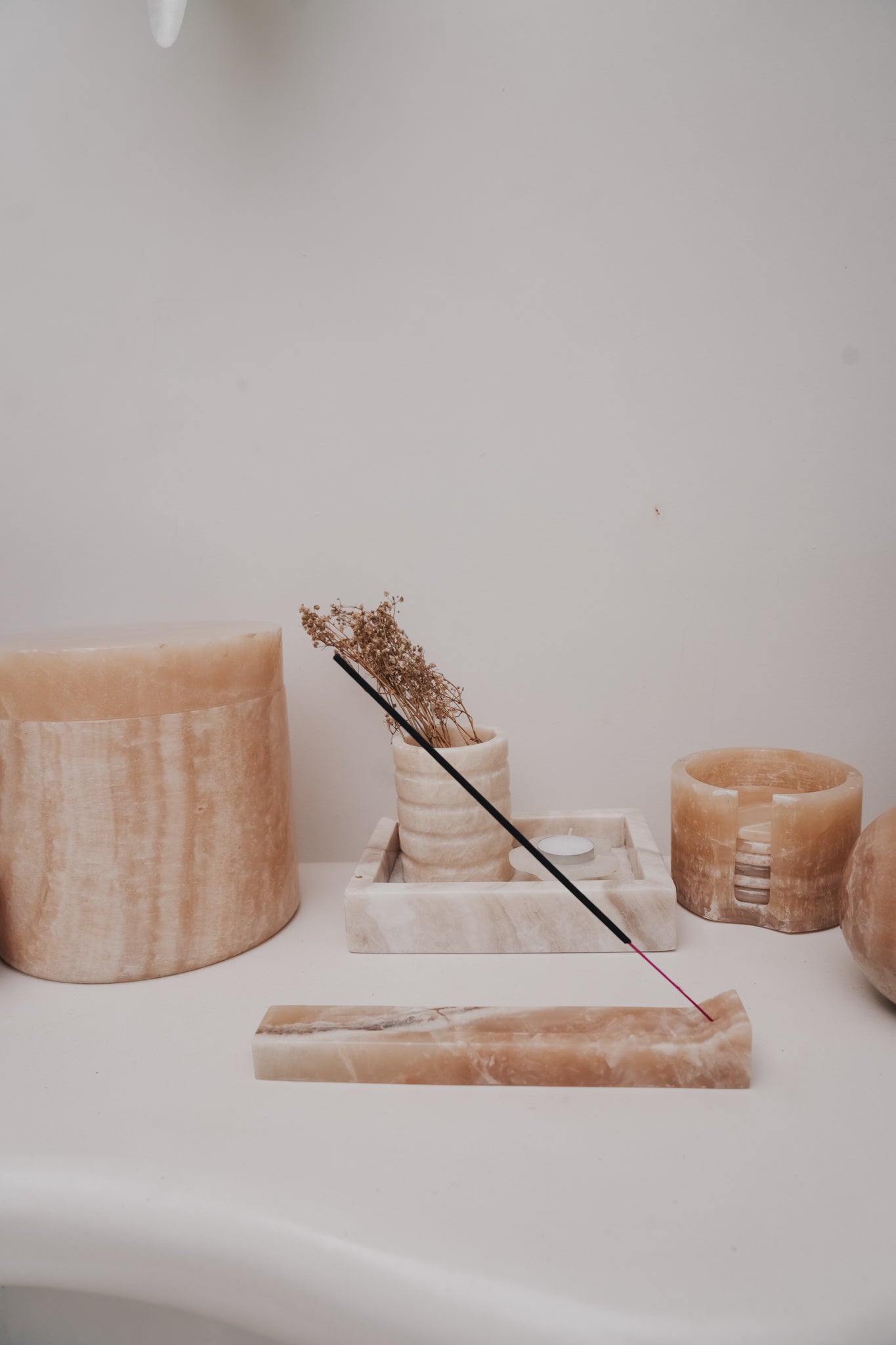 THE ONYX INCENSE HOLDER by Black Salt Co Designer Homewares Furniture Australia