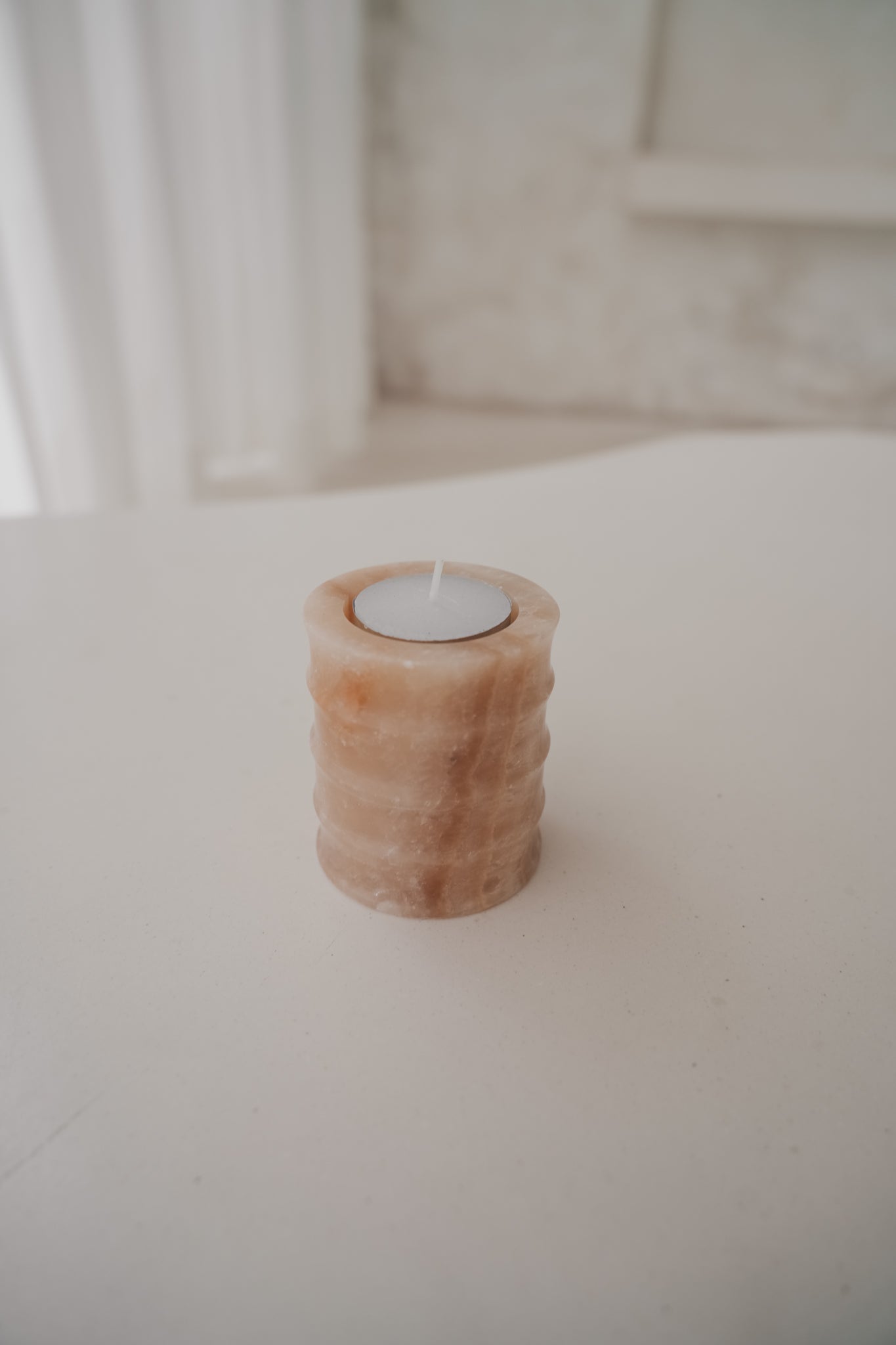 THE ONYX SCALLOP CANDLEHOLDER by Black Salt Co Designer Homewares Furniture Australia