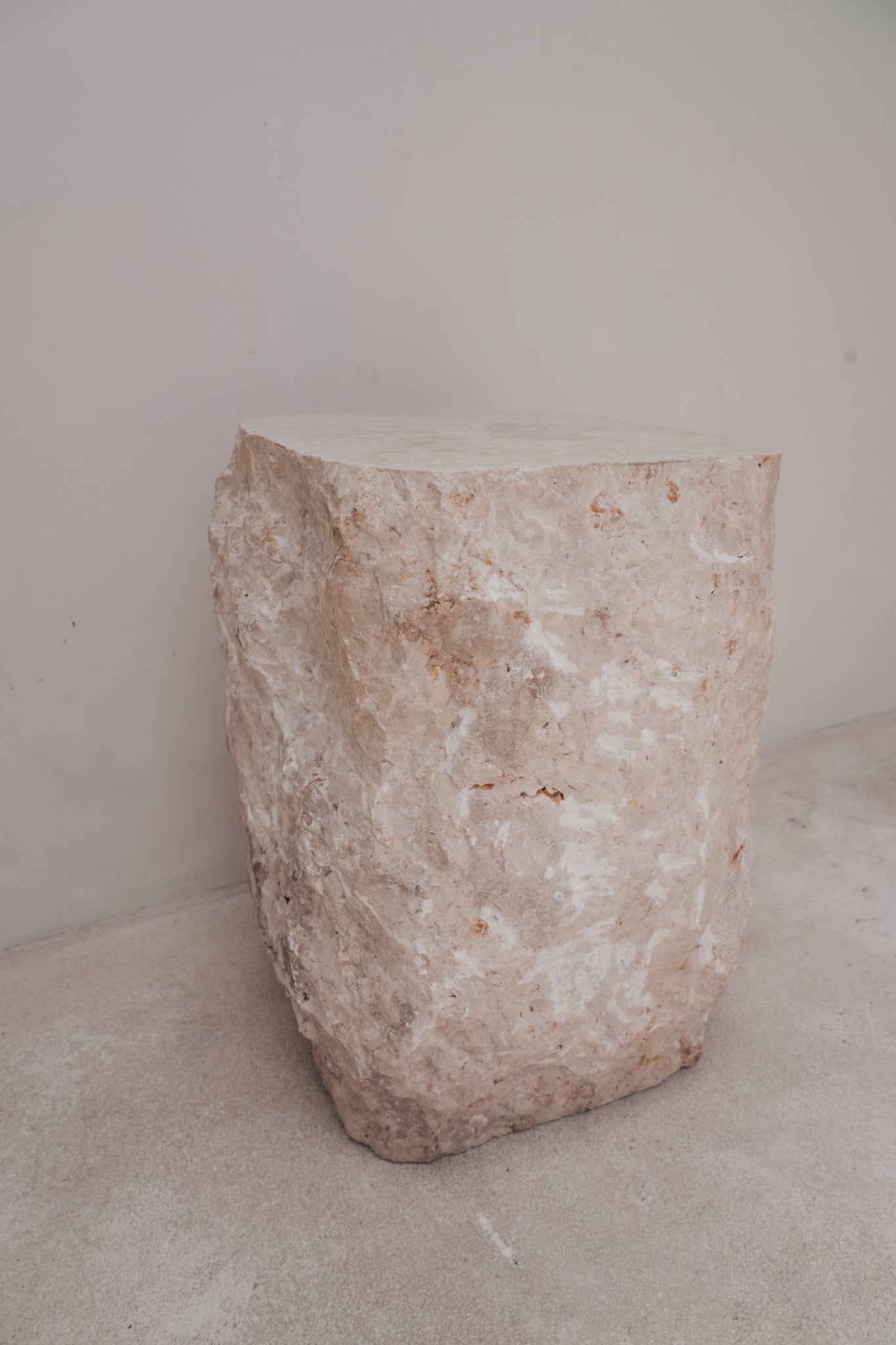 THE RAW STONE STOOL/TABLE by Black Salt Co - Shop at Black Salt Co