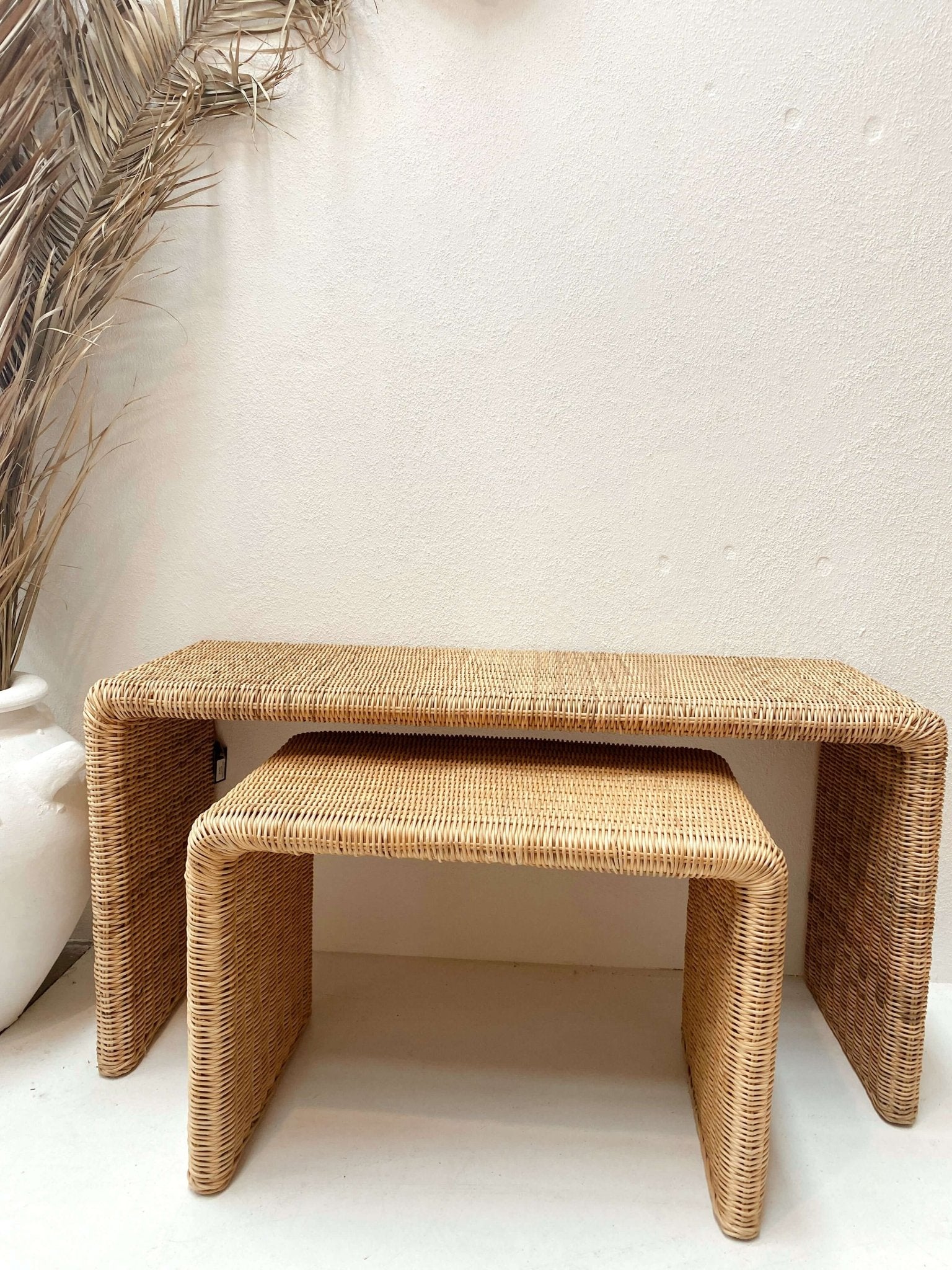 THE SAVANNAH NESTING TABLES Size: Small by Black Salt Co Exclusive Designer Homewares Furniture Australia