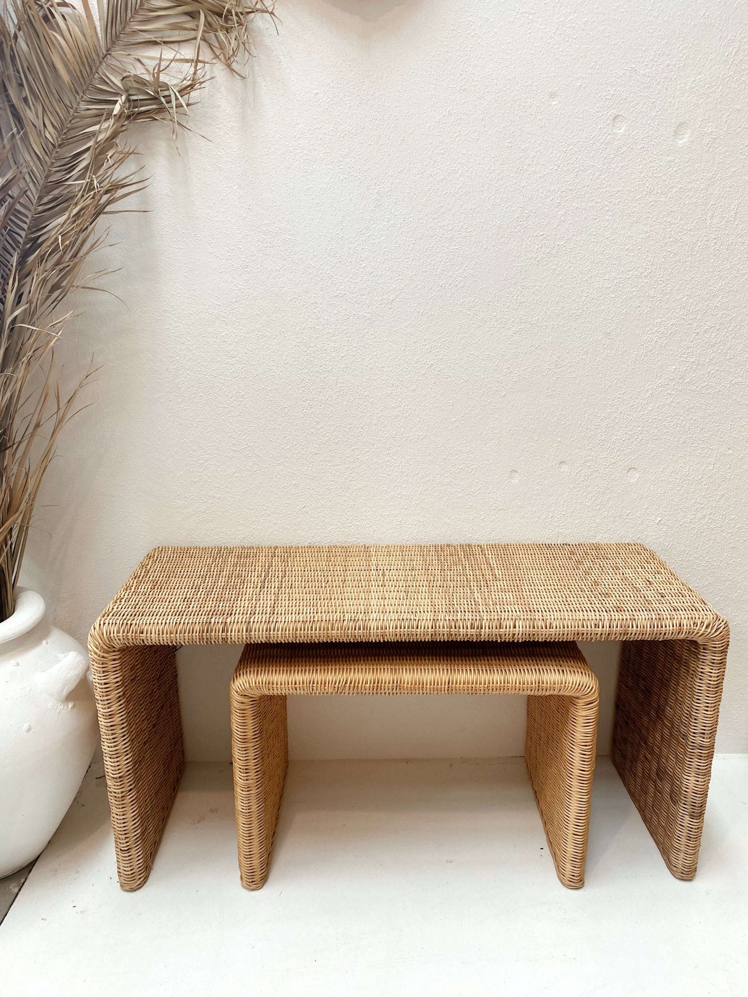 THE SAVANNAH NESTING TABLES Size: Small by Black Salt Co Exclusive Designer Homewares Furniture Australia