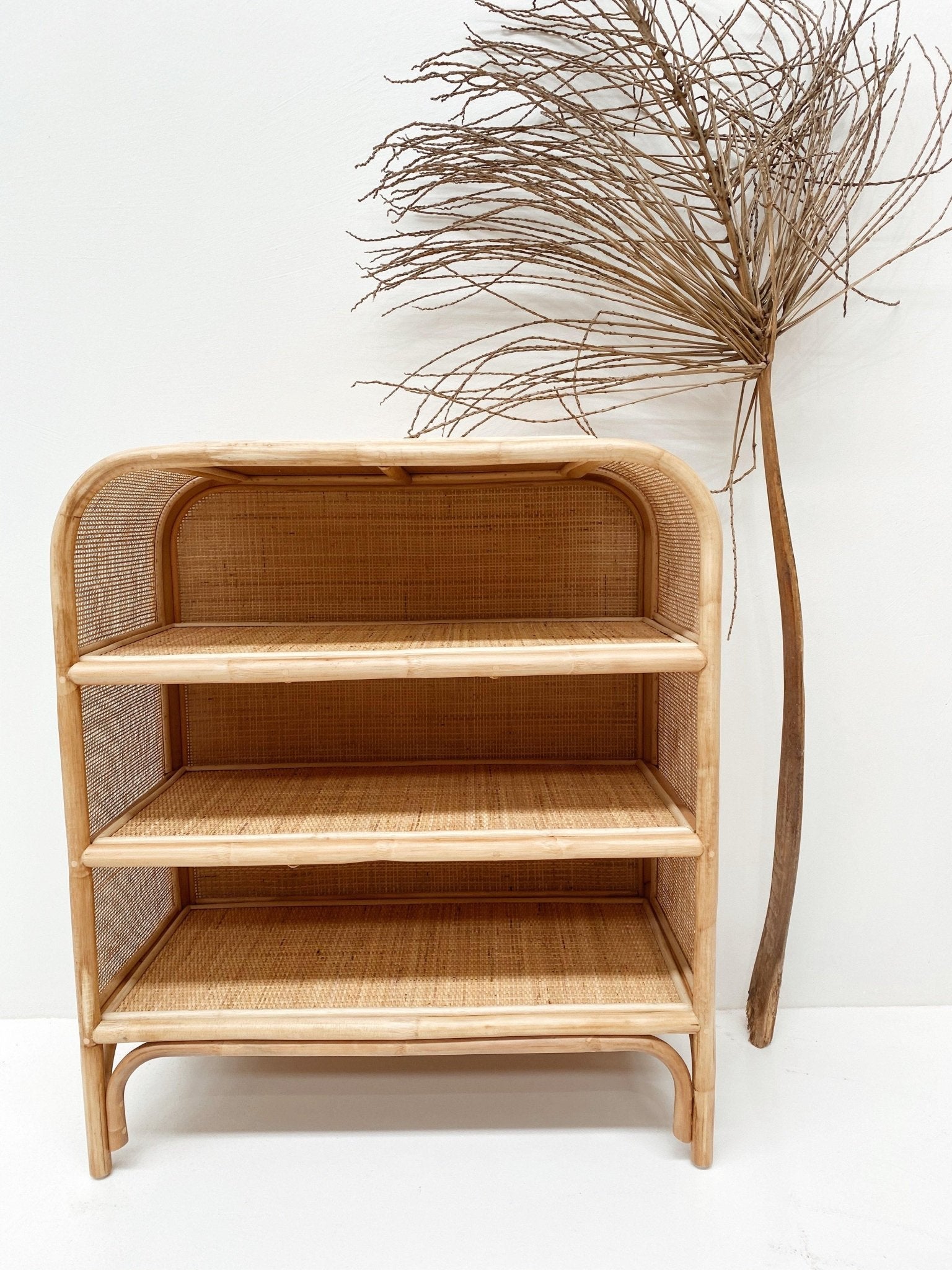 THE SEVILLE LOW BOOKSHELF by Black Salt Co Exclusive Designer Homewares Furniture Australia