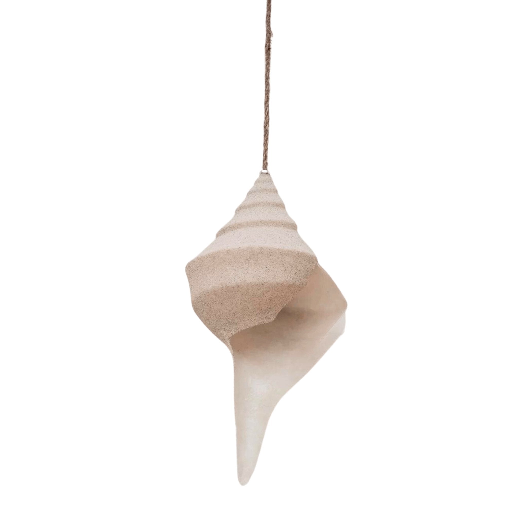 THE SHELL PENDANT Color: WHITE by Black Salt Co Designer Homewares Furniture Australia