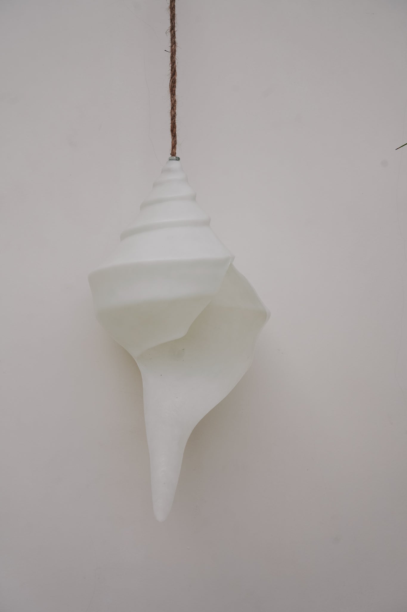 THE SHELL PENDANT Color: WHITE by Black Salt Co Designer Homewares Furniture Australia