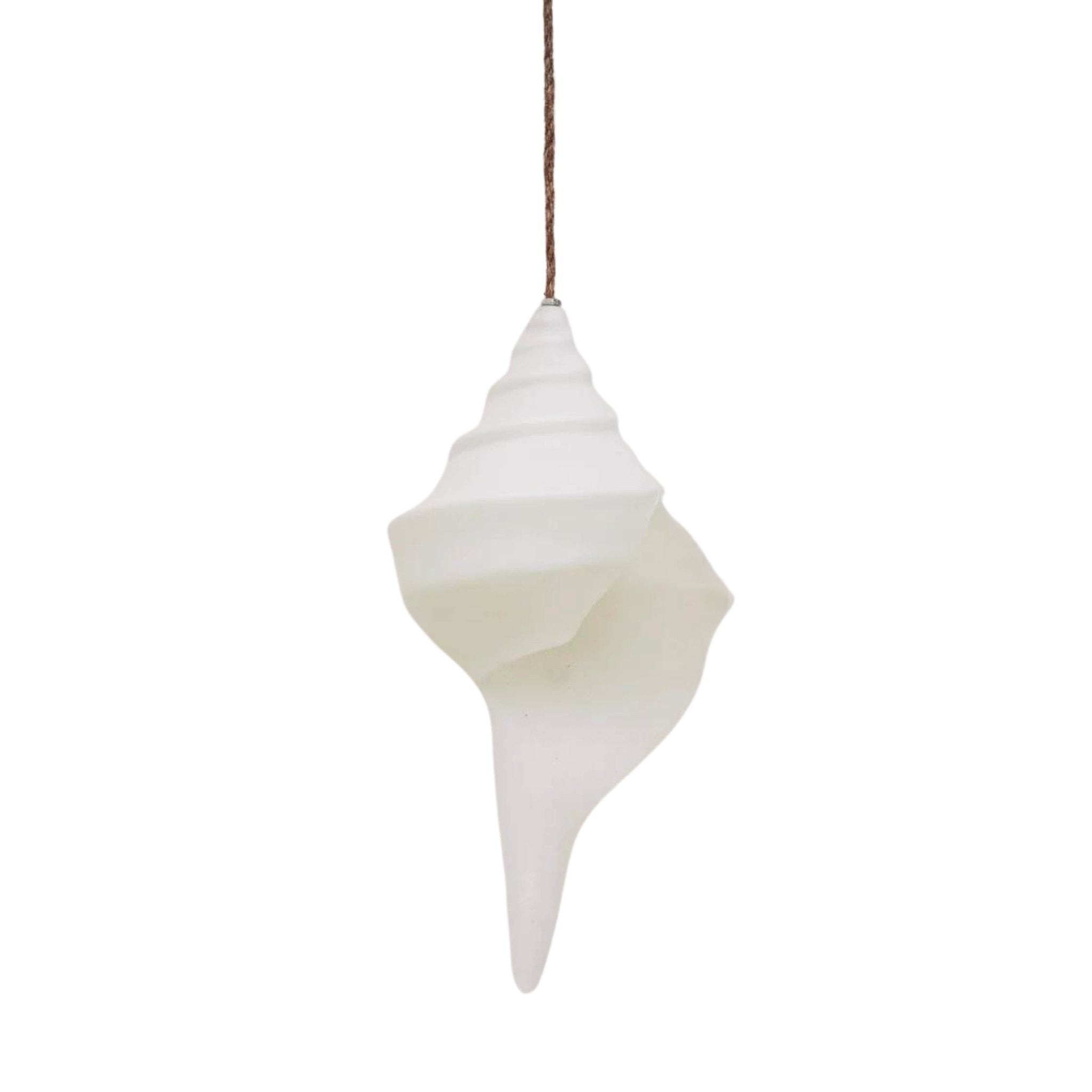 THE SHELL PENDANT Color: WHITE by Black Salt Co Designer Homewares Furniture Australia