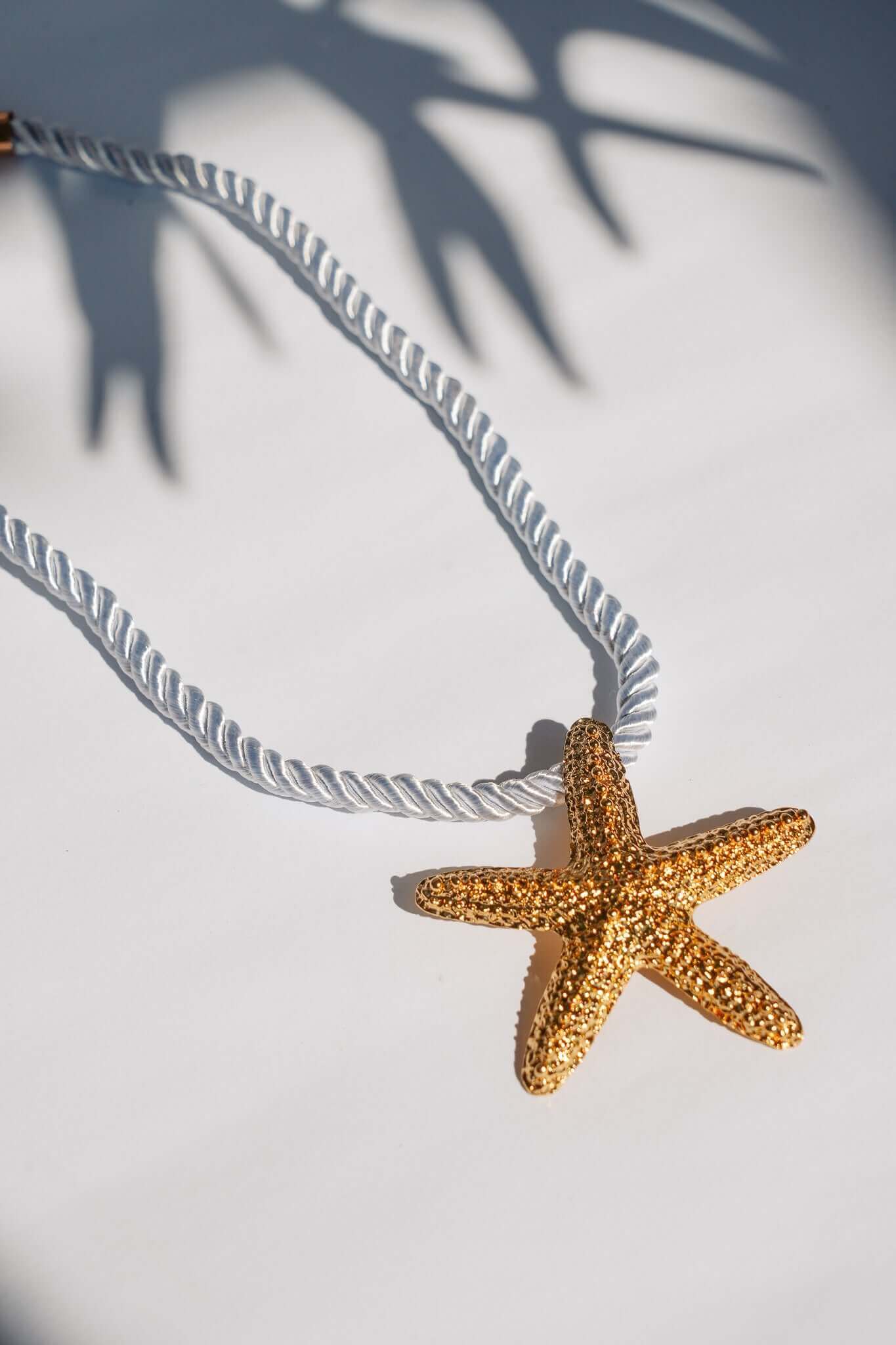 THE STARFISH NECKLACE Color: Gold by HIBISCUS THE LABEL Designer Homewares Furniture Australia