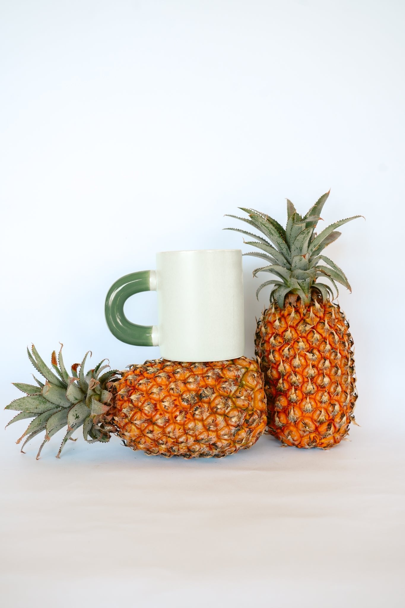 THE SUNRISE COFFEE MUG Color: Green by HIBISCUS THE LABEL Designer Homewares Furniture Australia