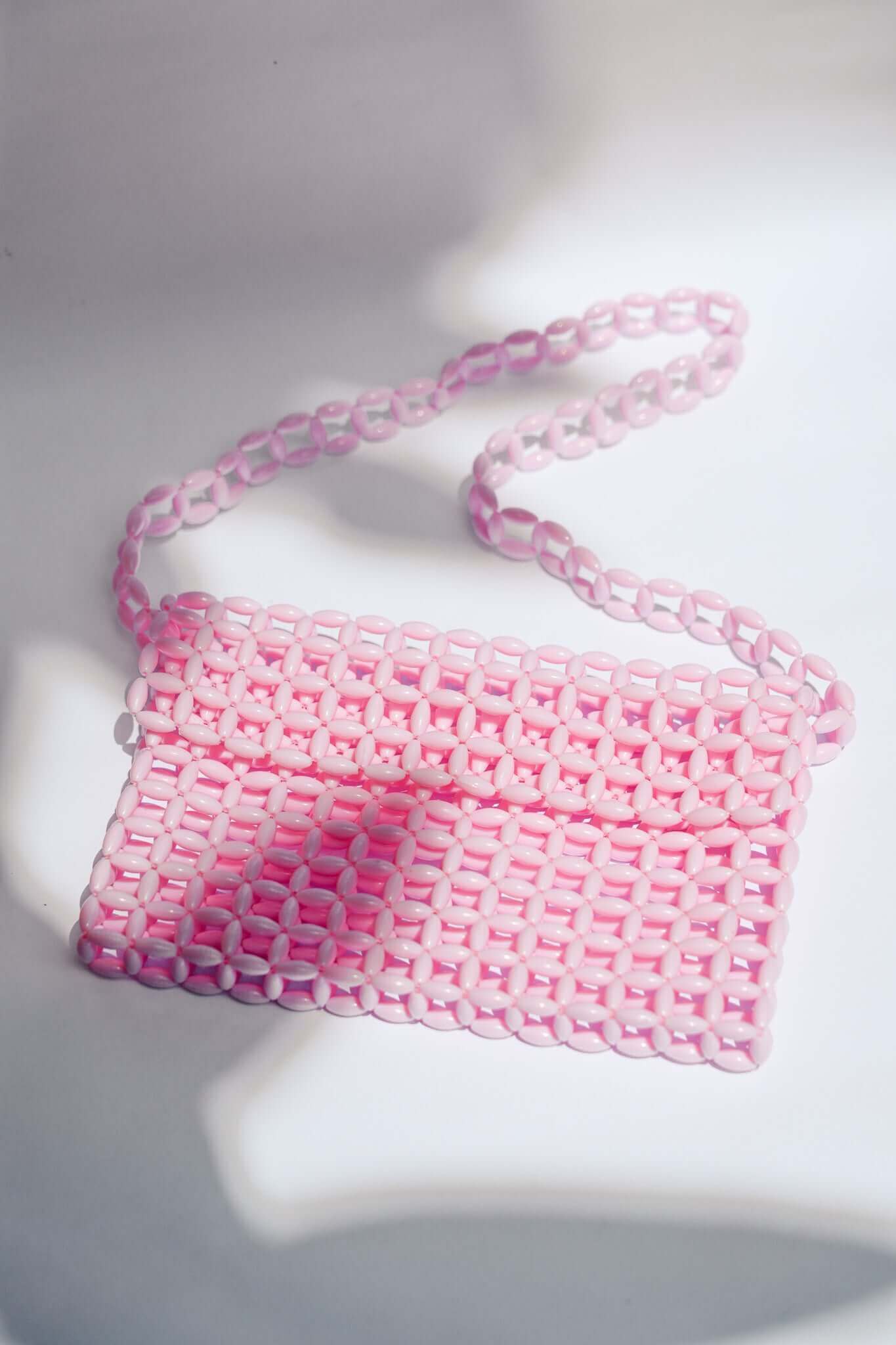 THE TIA BEADED BAG Color: PINK by HIBISCUS THE LABEL Designer Homewares Furniture Australia