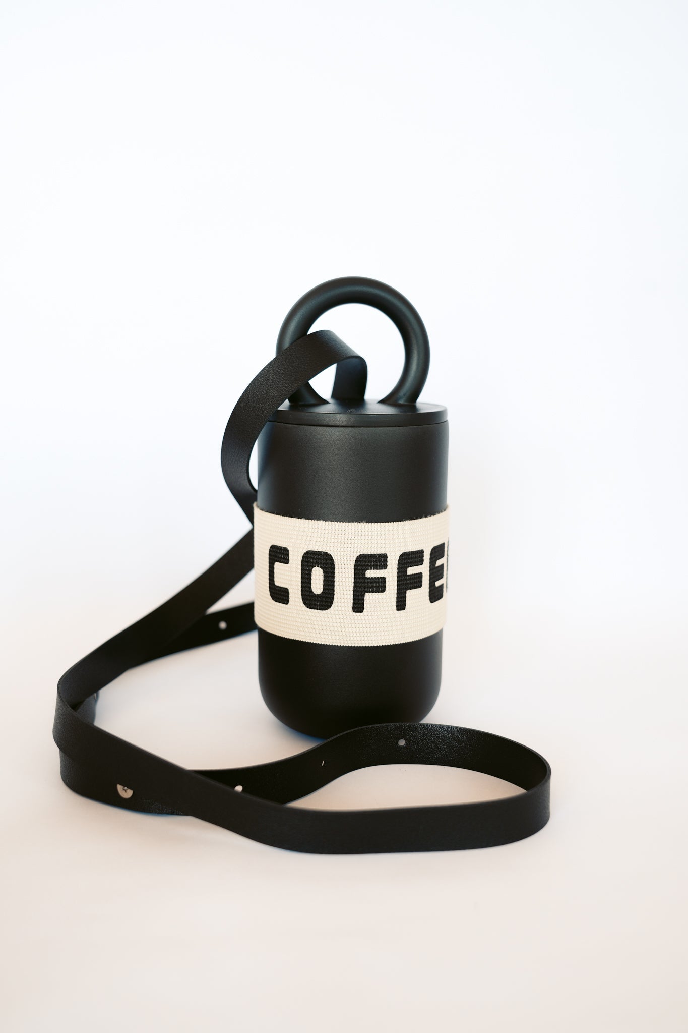 THE TRAVEL COFFEE BOTTLE Color: White by HIBISCUS THE LABEL Designer Homewares Furniture Australia