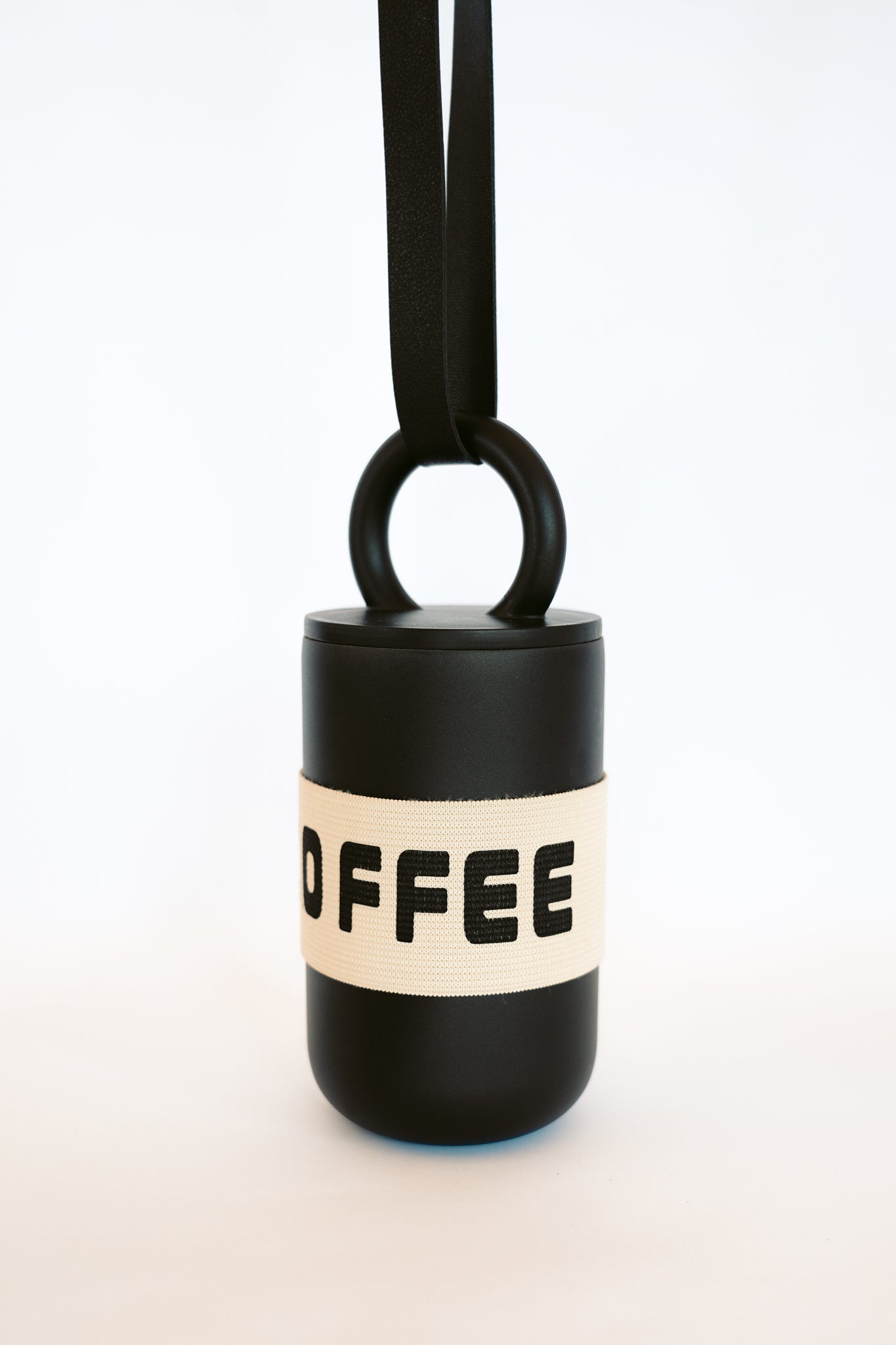 THE TRAVEL COFFEE BOTTLE Color: Black by HIBISCUS THE LABEL Designer Homewares Furniture Australia