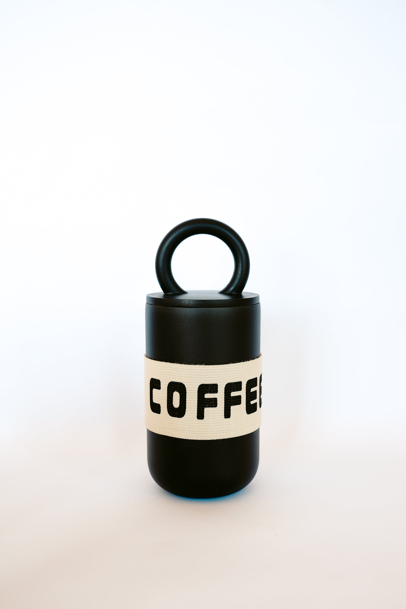 THE TRAVEL COFFEE BOTTLE Color: White by HIBISCUS THE LABEL Designer Homewares Furniture Australia