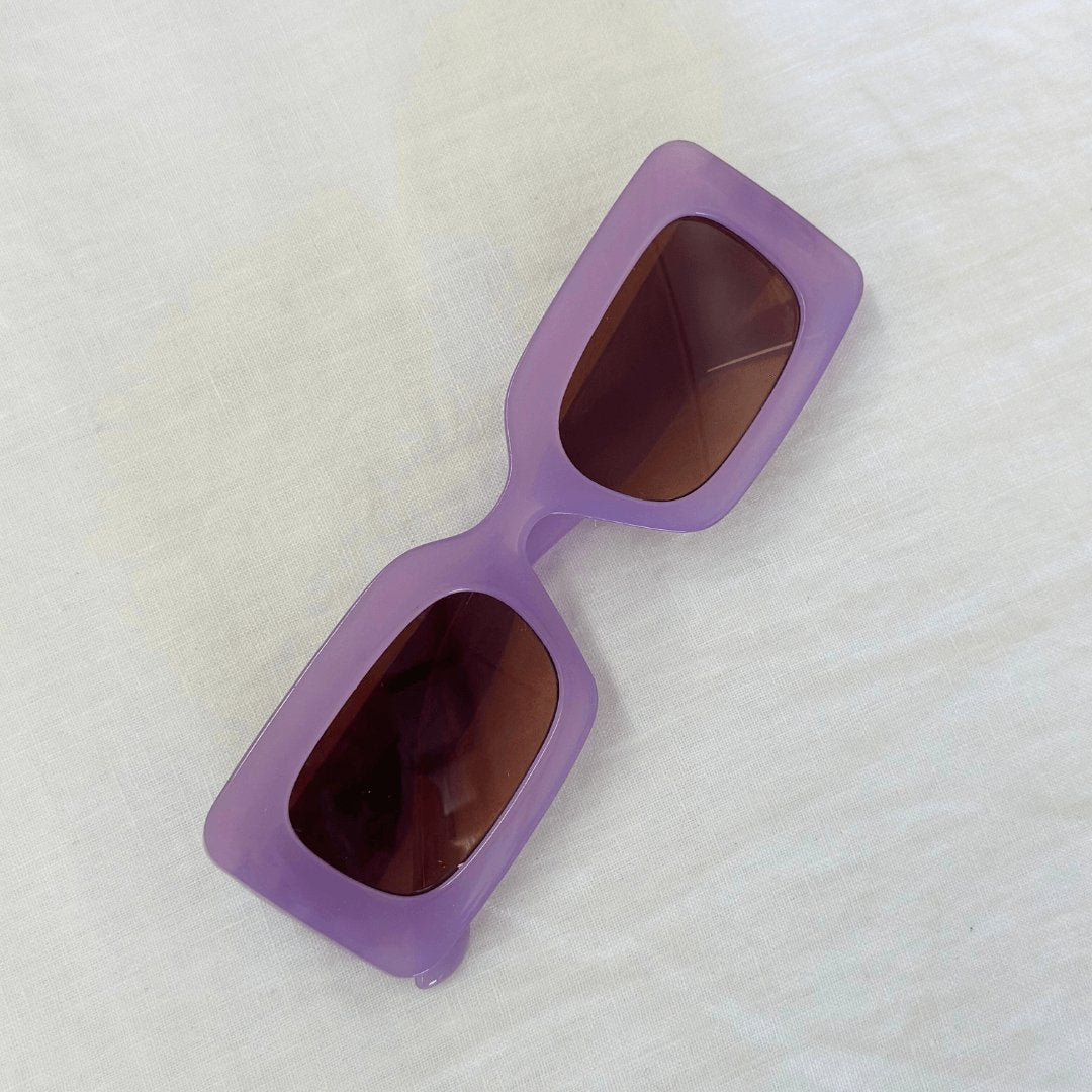 THE TROPEZ SUNGLASSES - LILAC by HIBISCUS THE LABEL - Shop at Black Salt Co