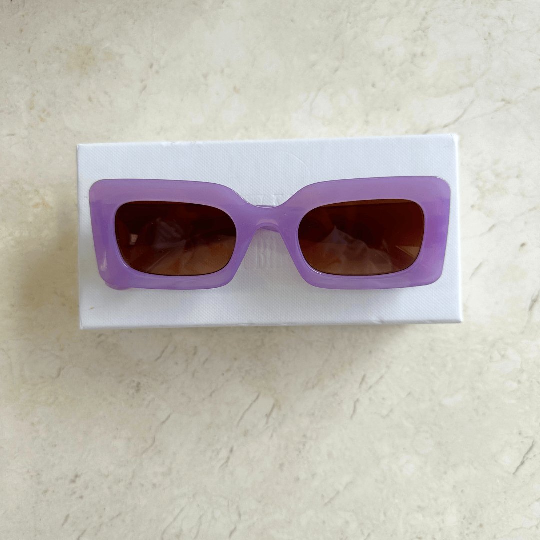 THE TROPEZ SUNGLASSES - LILAC by HIBISCUS THE LABEL - Shop at Black Salt Co