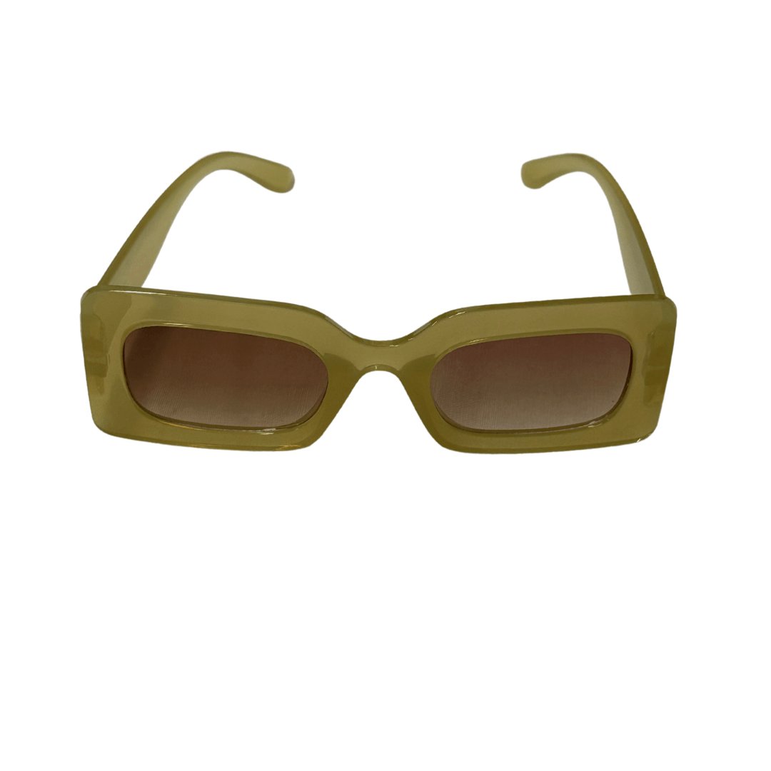 THE TROPEZ SUNGLASSES - OLIVE by HIBISCUS THE LABEL - Shop at Black Salt Co