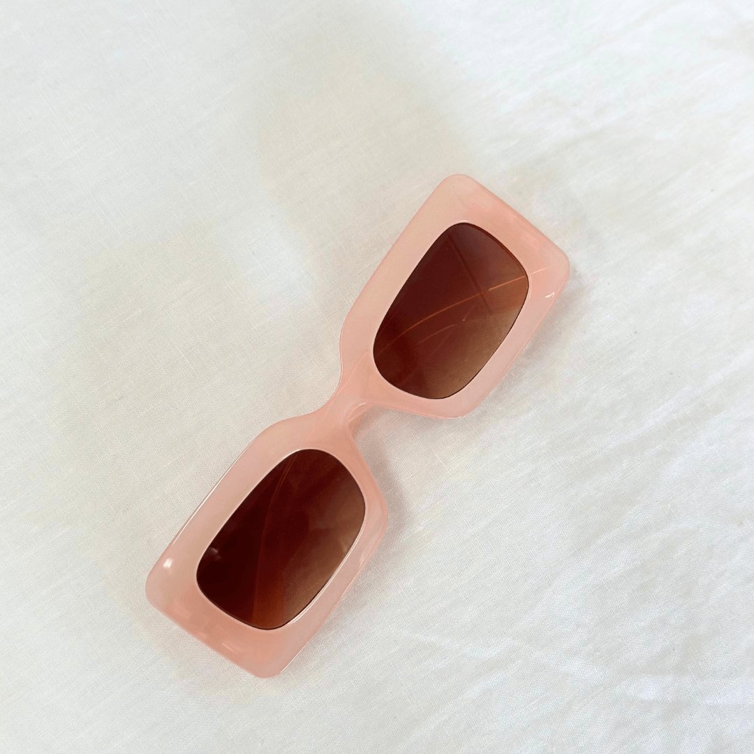 THE TROPEZ SUNGLASSES - PEACH by HIBISCUS THE LABEL - Shop at Black Salt Co