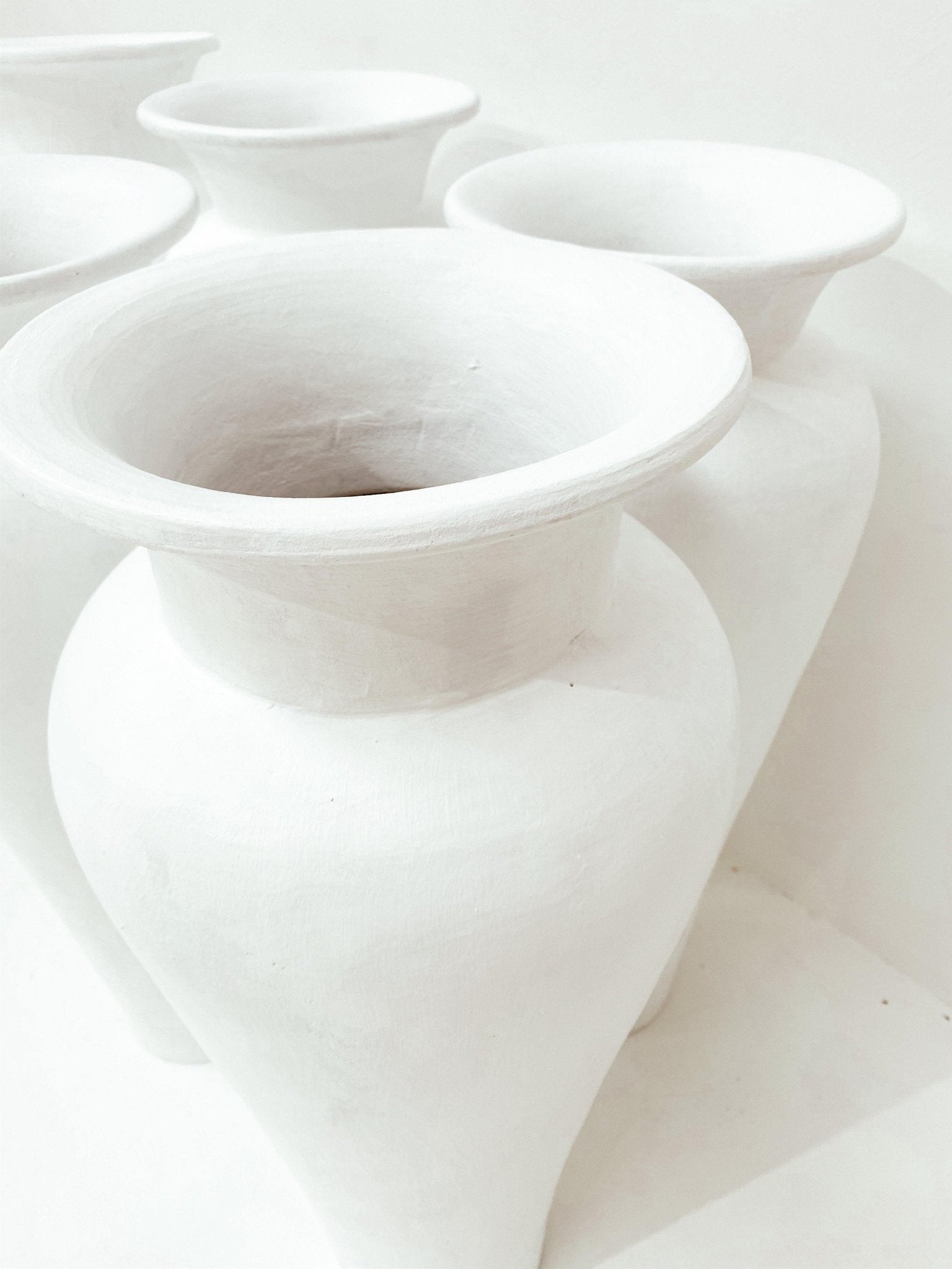 THE ZIGGY POT Color: WHITE by Black Salt Co Designer Homewares Furniture Australia