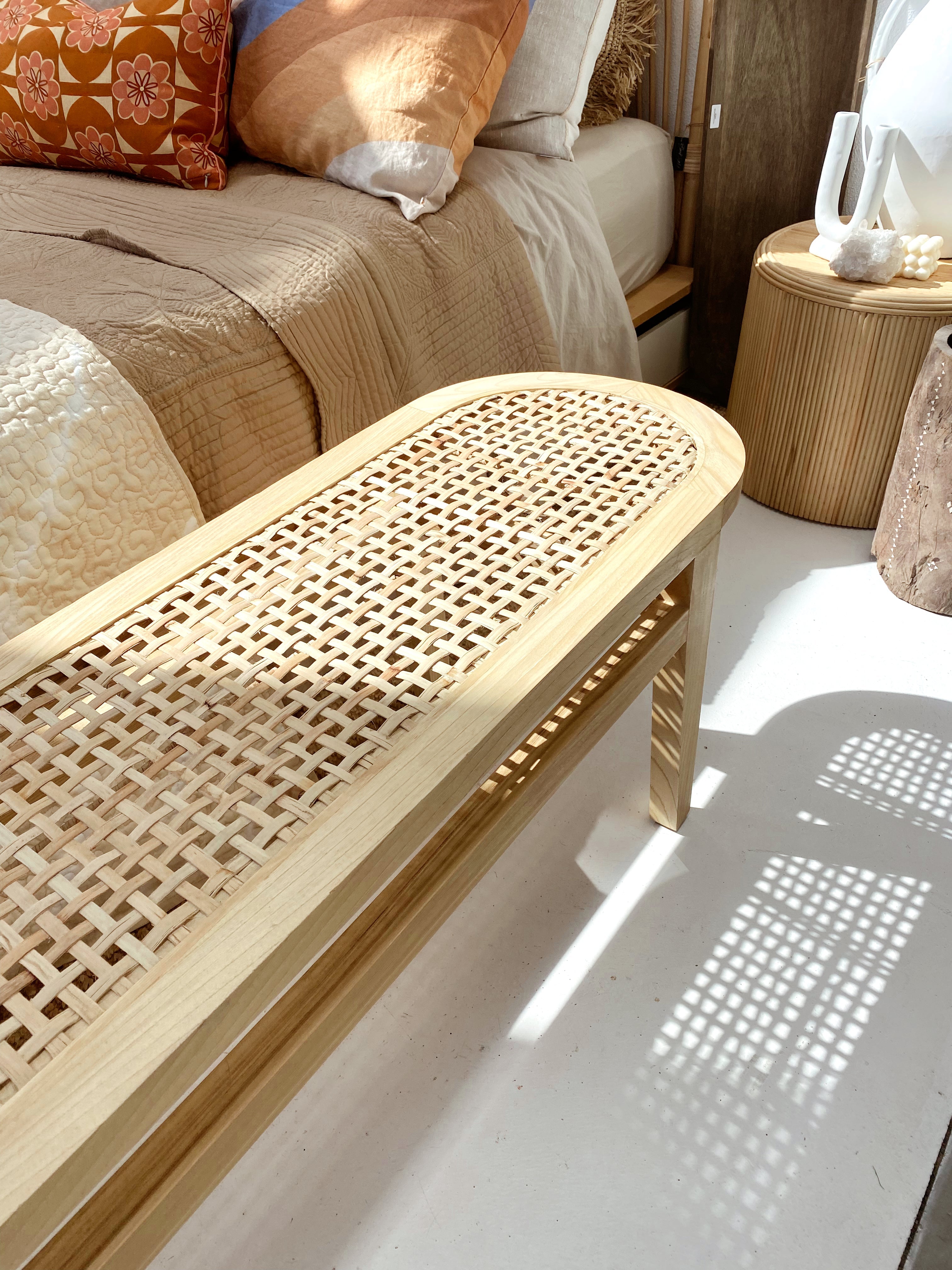 THE LAMU BENCH SEAT by Black Salt Co sale Designer Homewares Furniture Australia